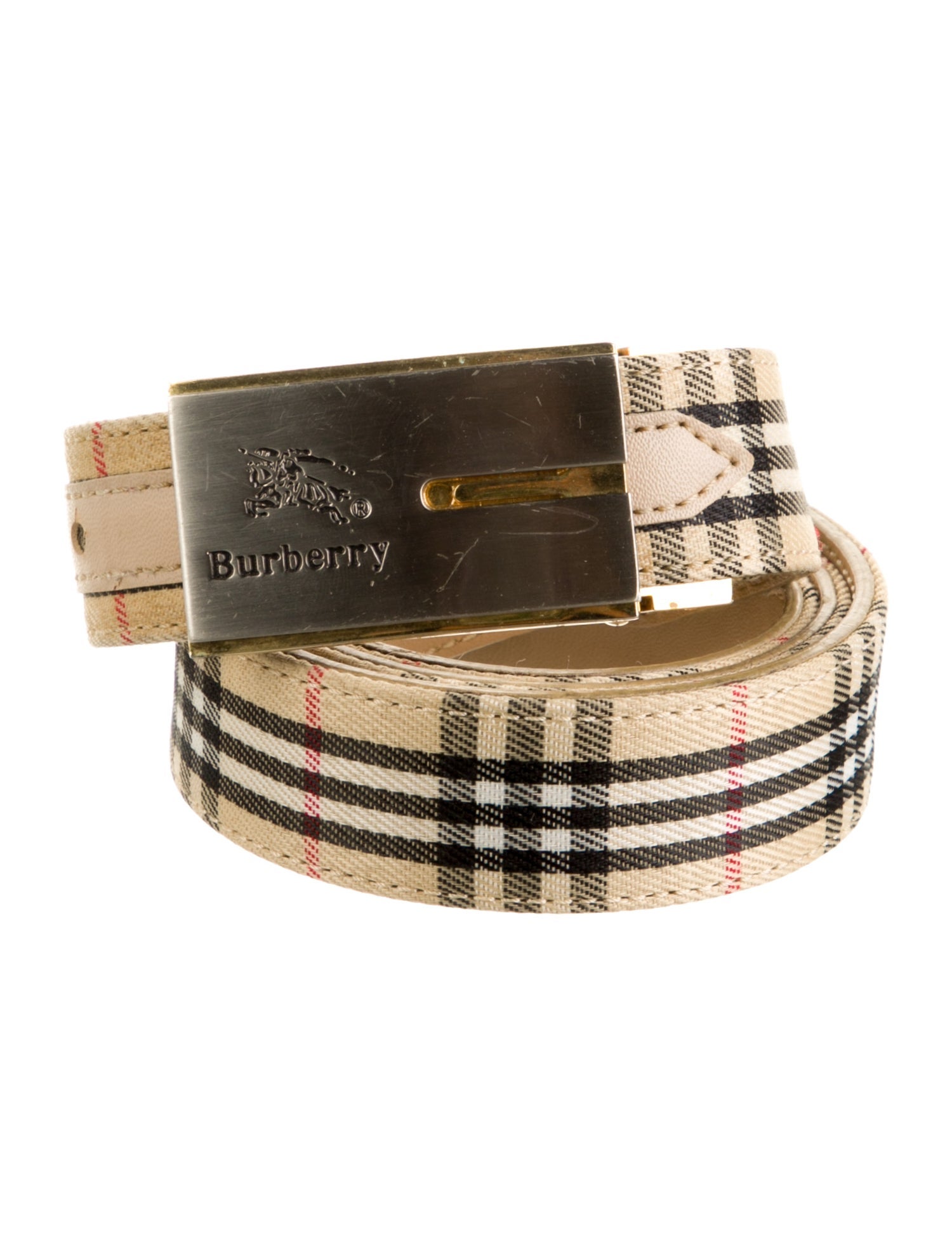 Burberry Canvas Waist Belt