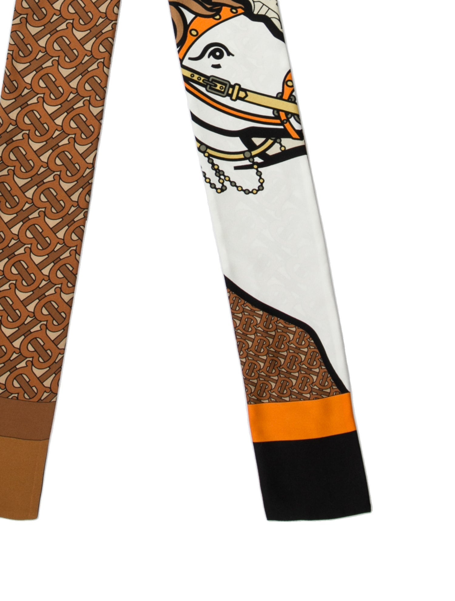 Burberry Silk Printed Bandeau