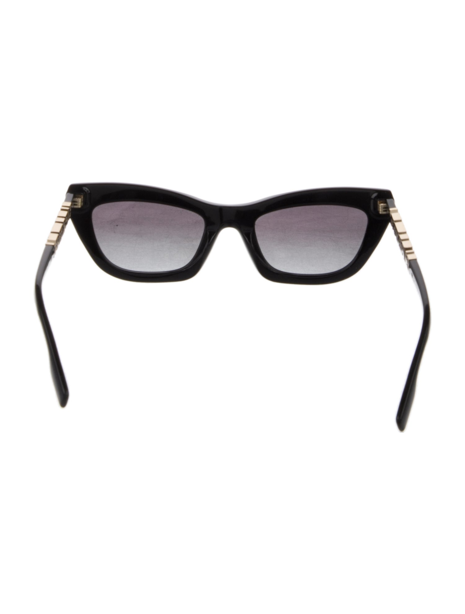 Burberry House Check Pattern Wayfarer Sunglasses
