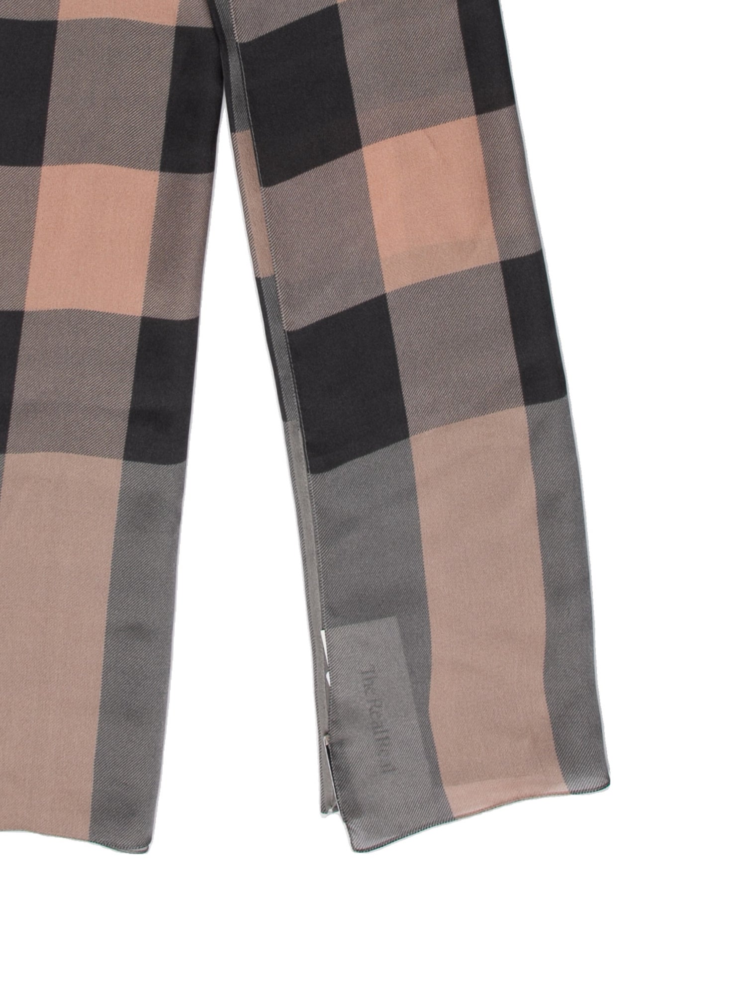 Burberry Giant Check Silk Scarf