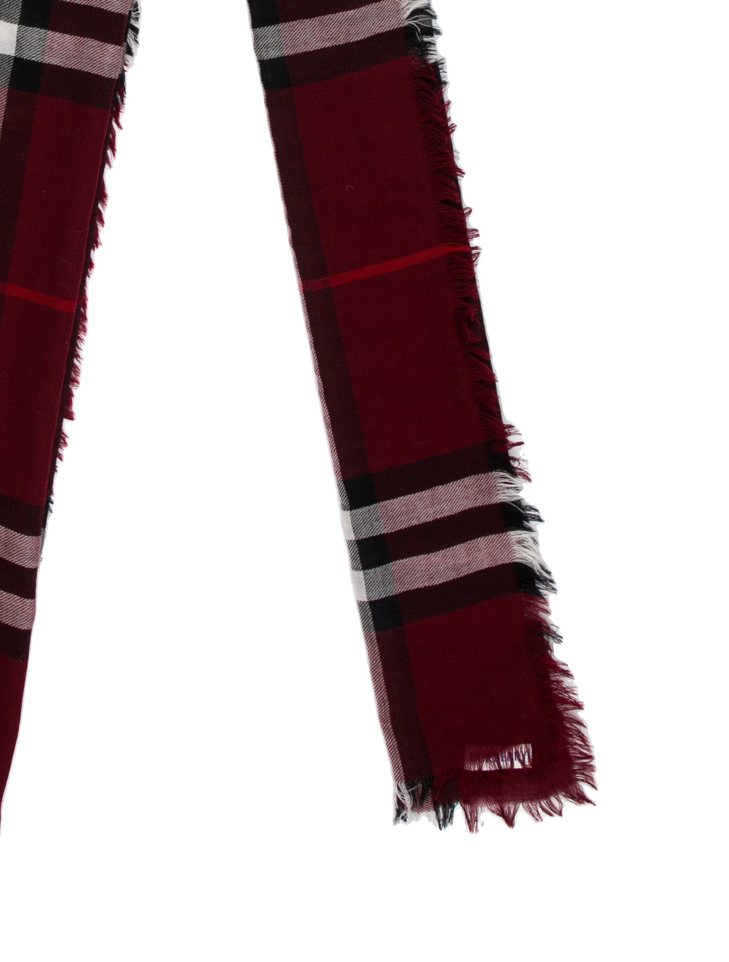 Burberry Wool House Check Pattern Scarf