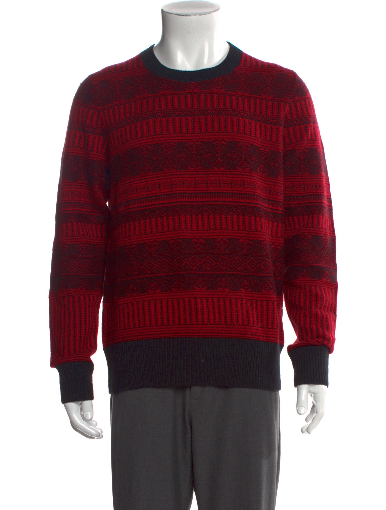 Burberry Wool Printed Pullover