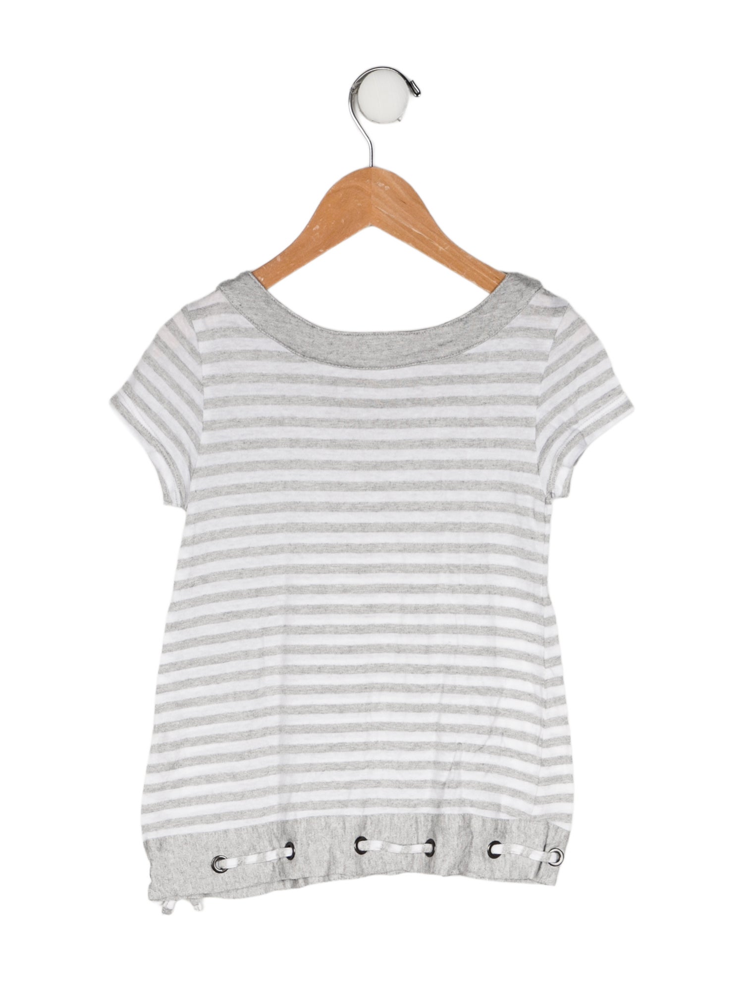 Burberry Girls' Short Sleeve Striped Shirt