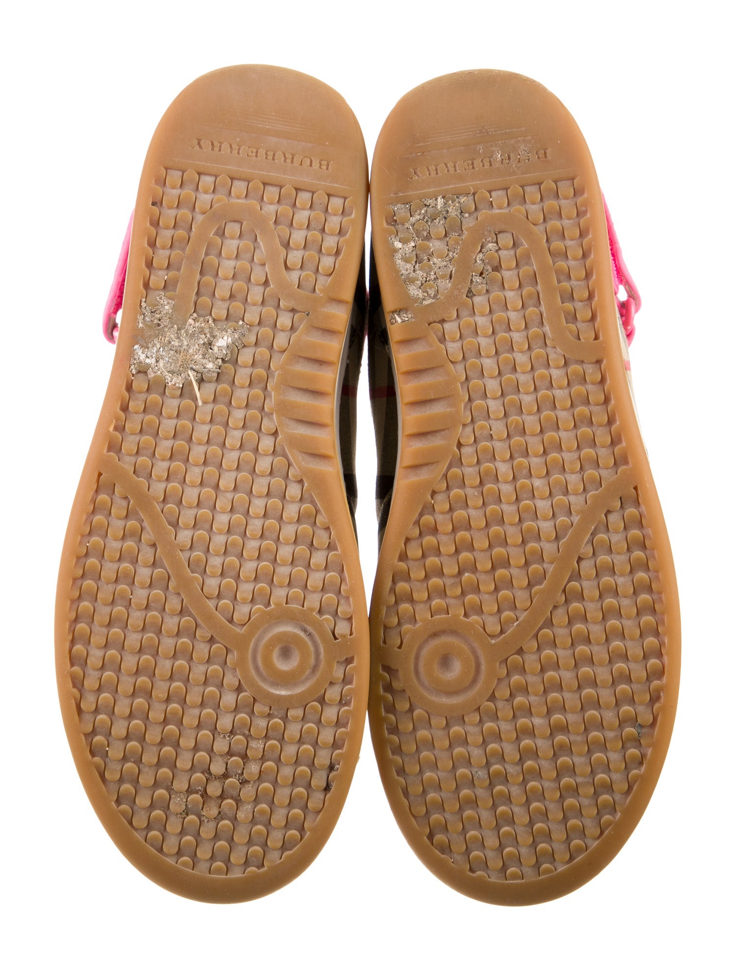 Burberry Pattern Print Mid-top Sneakers