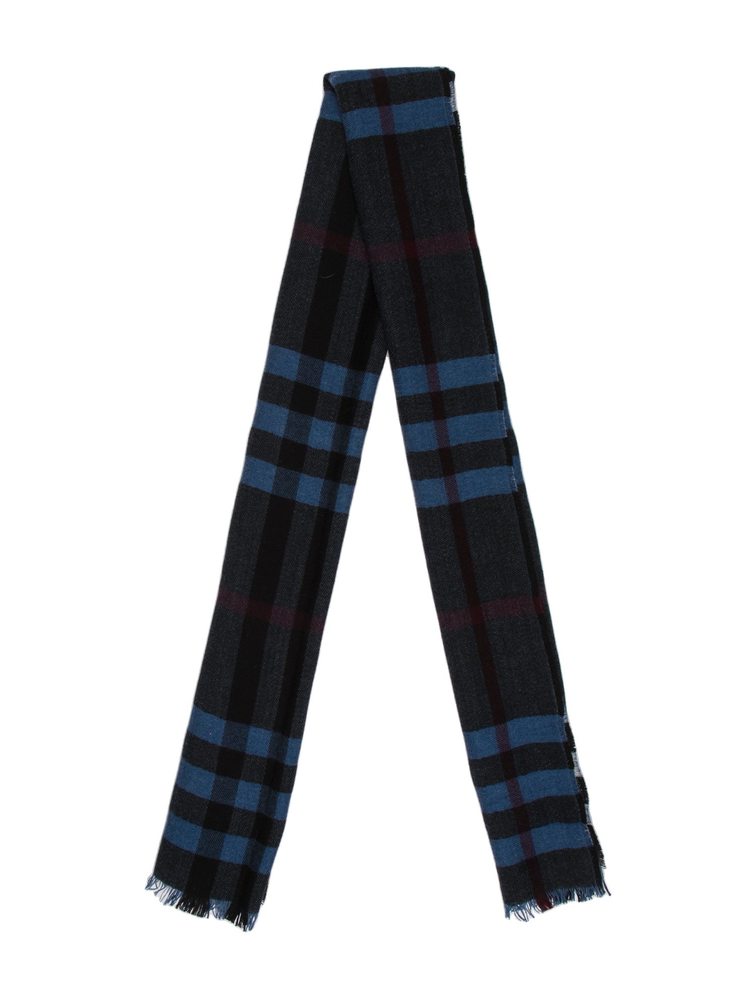 Burberry Wool House Check Pattern Scarf