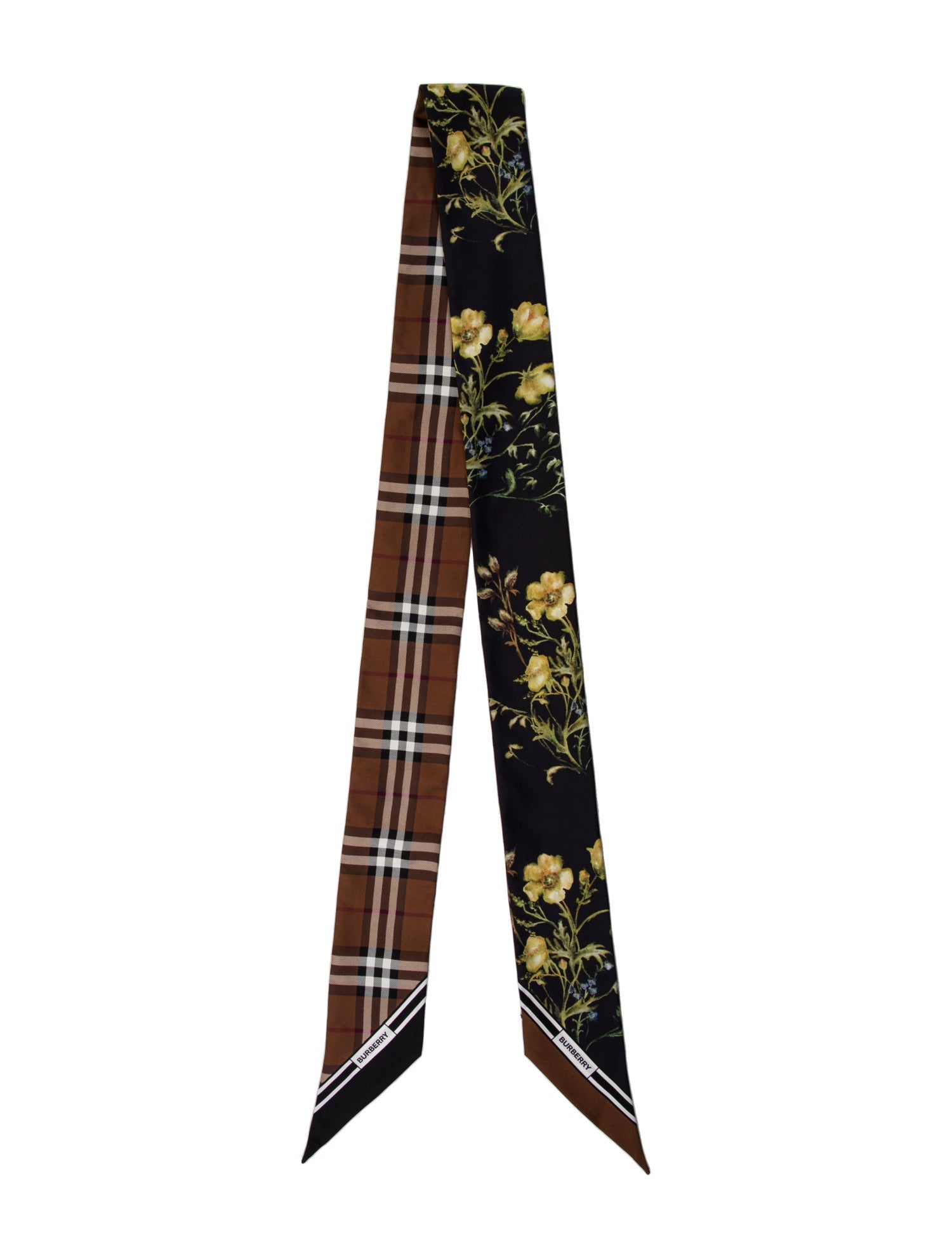 Burberry Silk Printed Bandeau