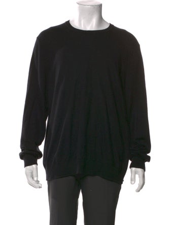 Burberry Exploded Check Pattern Crew Neck Pullover