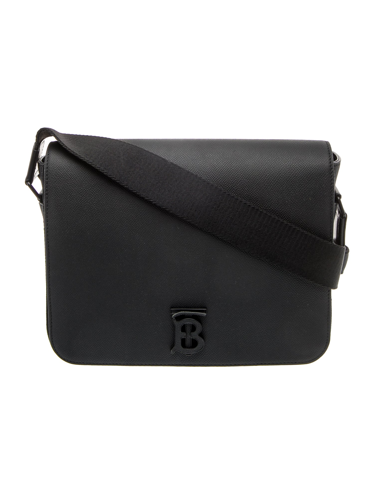 Burberry Leather Messenger Bag