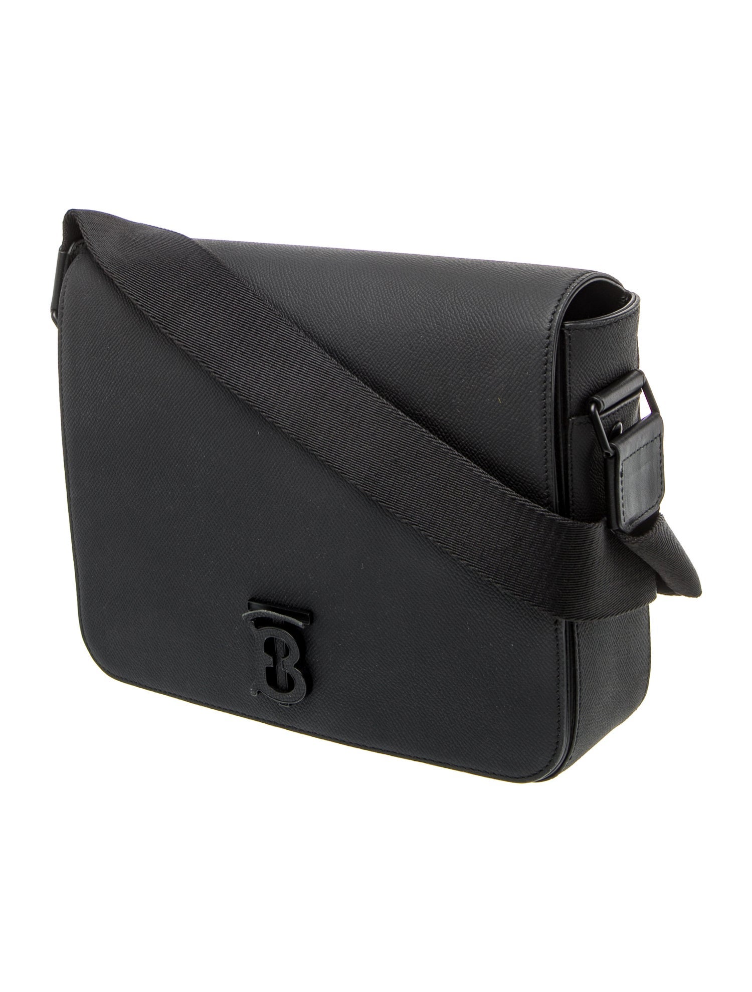 Burberry Leather Messenger Bag