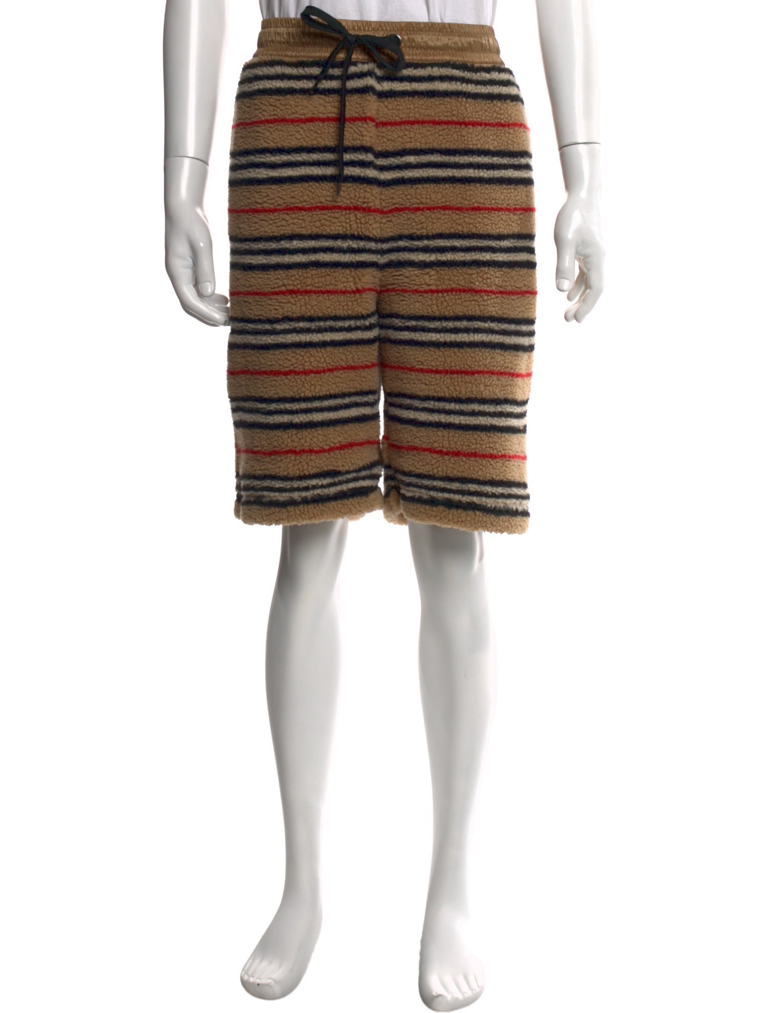 Burberry Striped Jogger Shorts