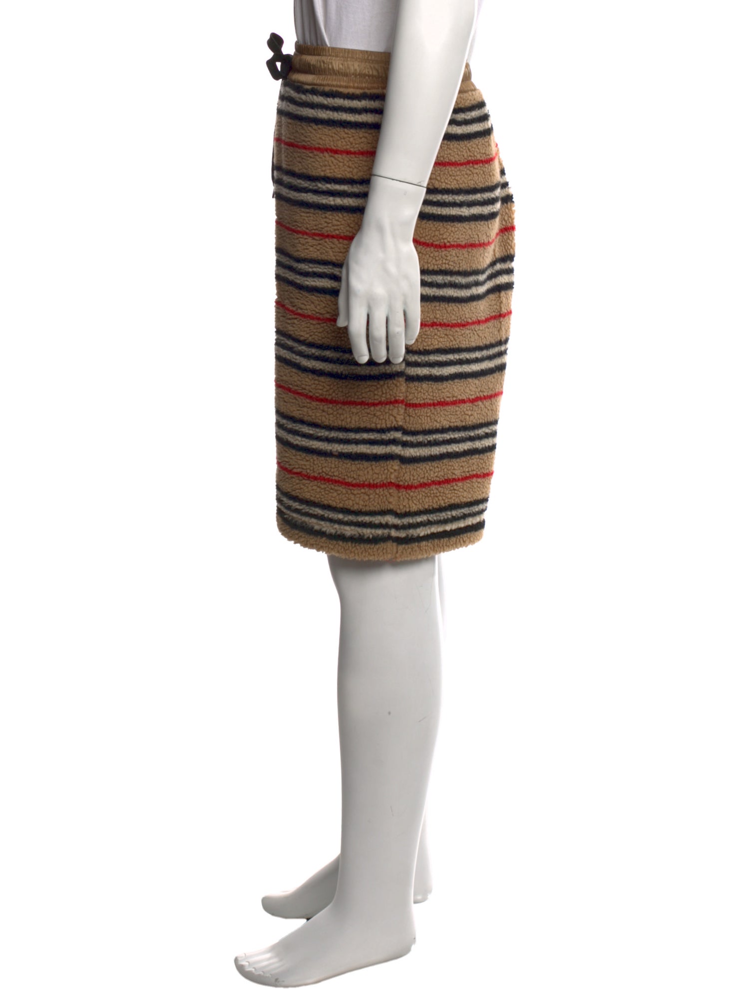 Burberry Striped Jogger Shorts