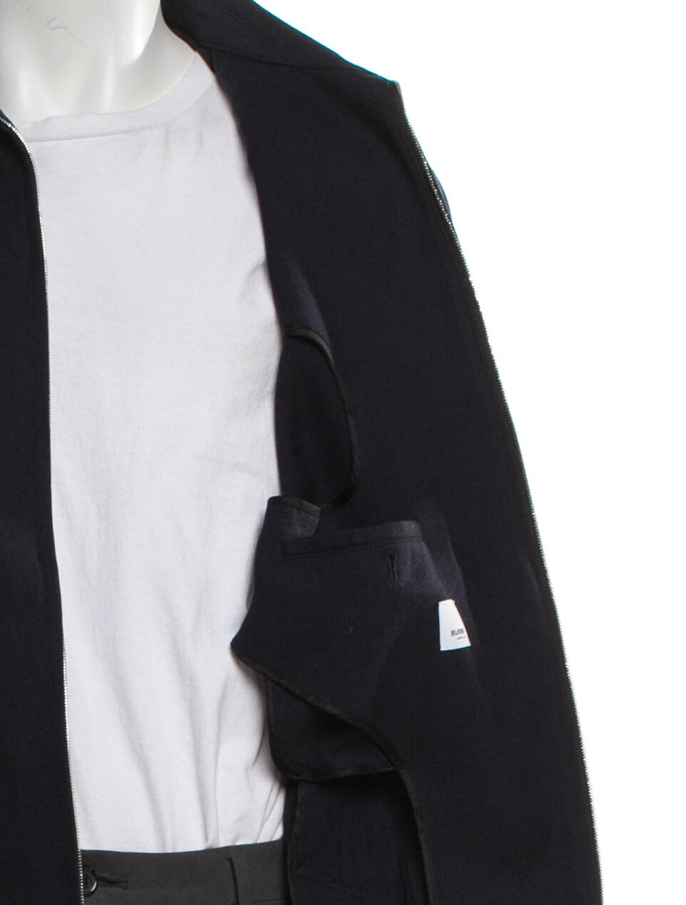 Burberry Nova Check Pattern Wool Bomber Jacket - image 4