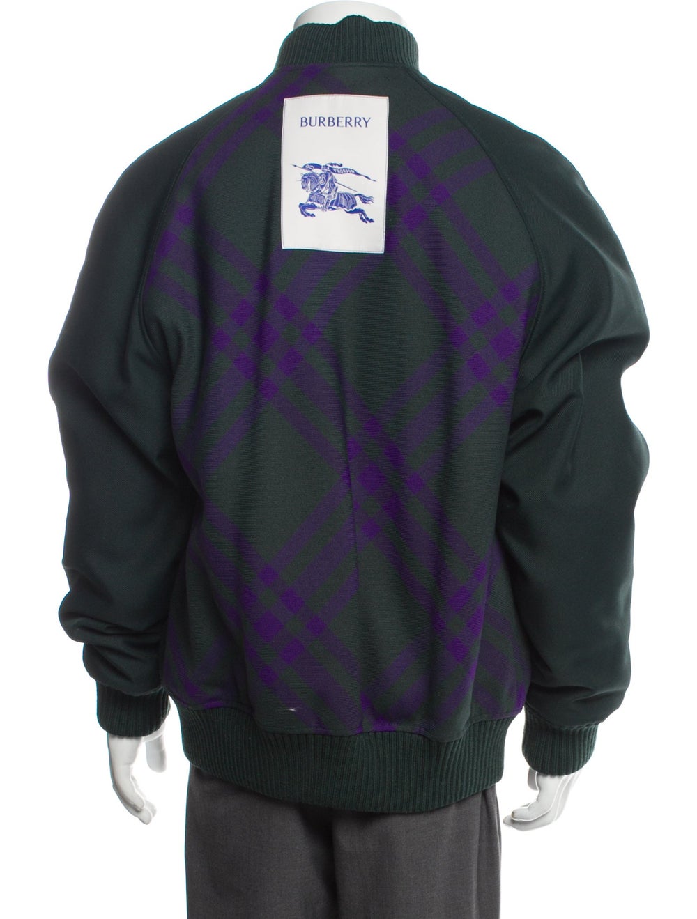 Burberry Nova Check Pattern Bomber Jacket - image 3