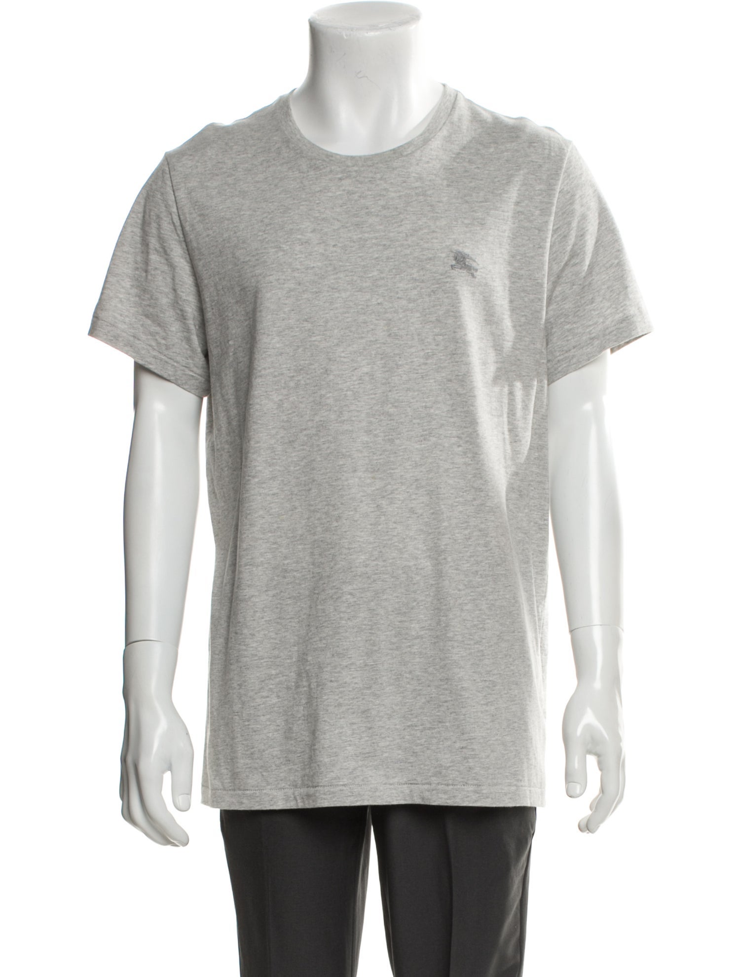 Burberry Nova Check Pattern Crew Neck T-Shirt