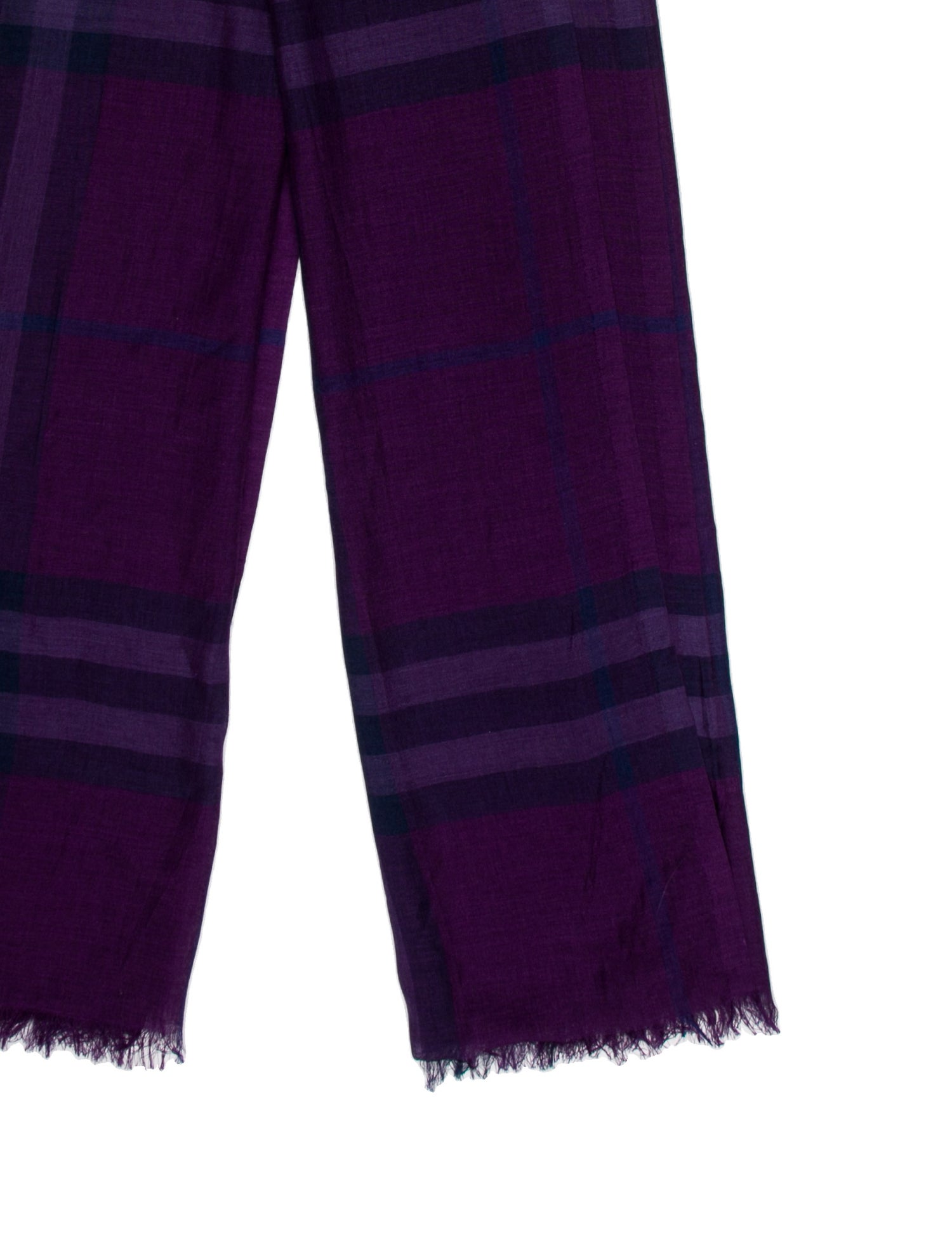 Burberry Lambswool House Check Pattern Scarf w/ Tags