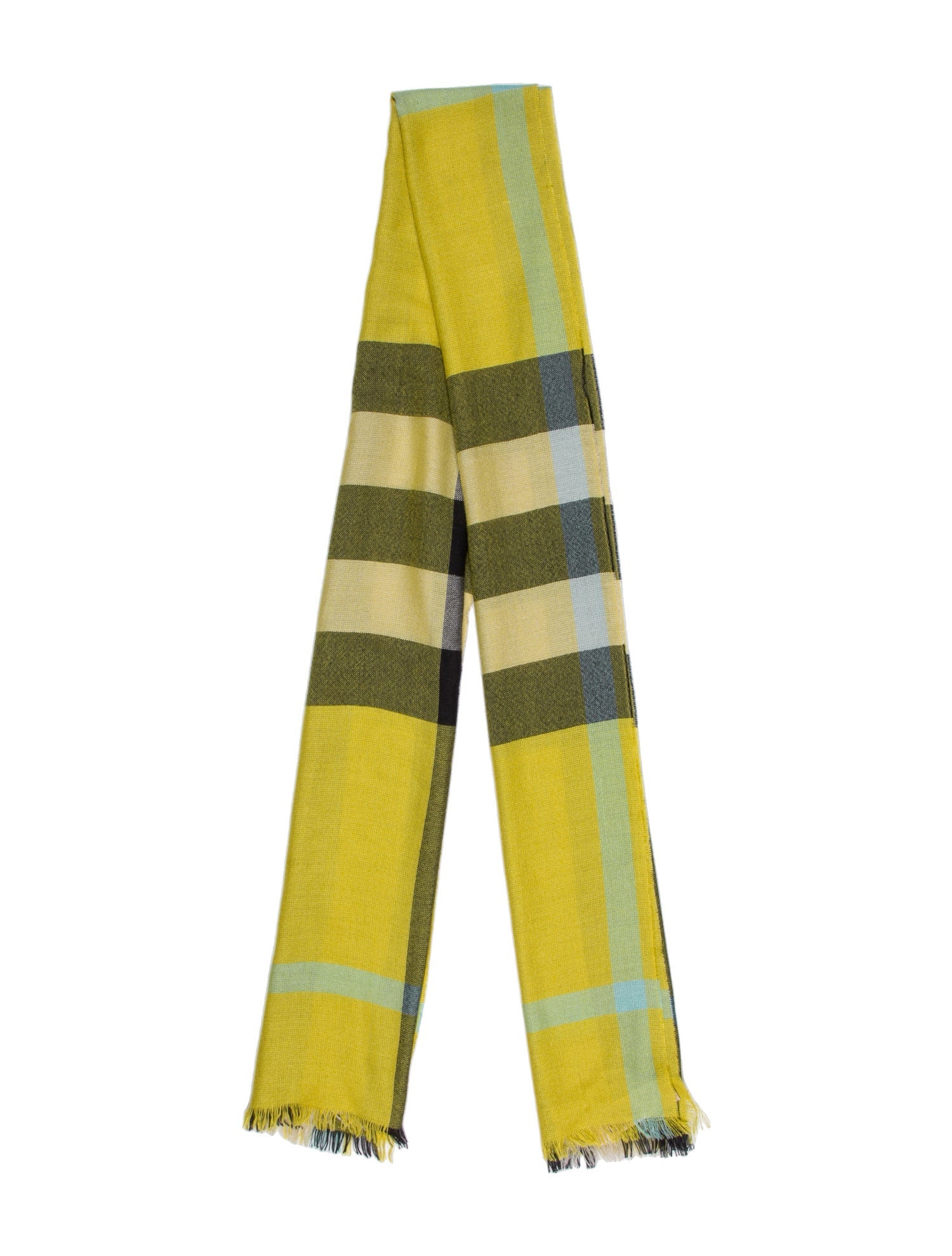Burberry Silk Striped Scarf