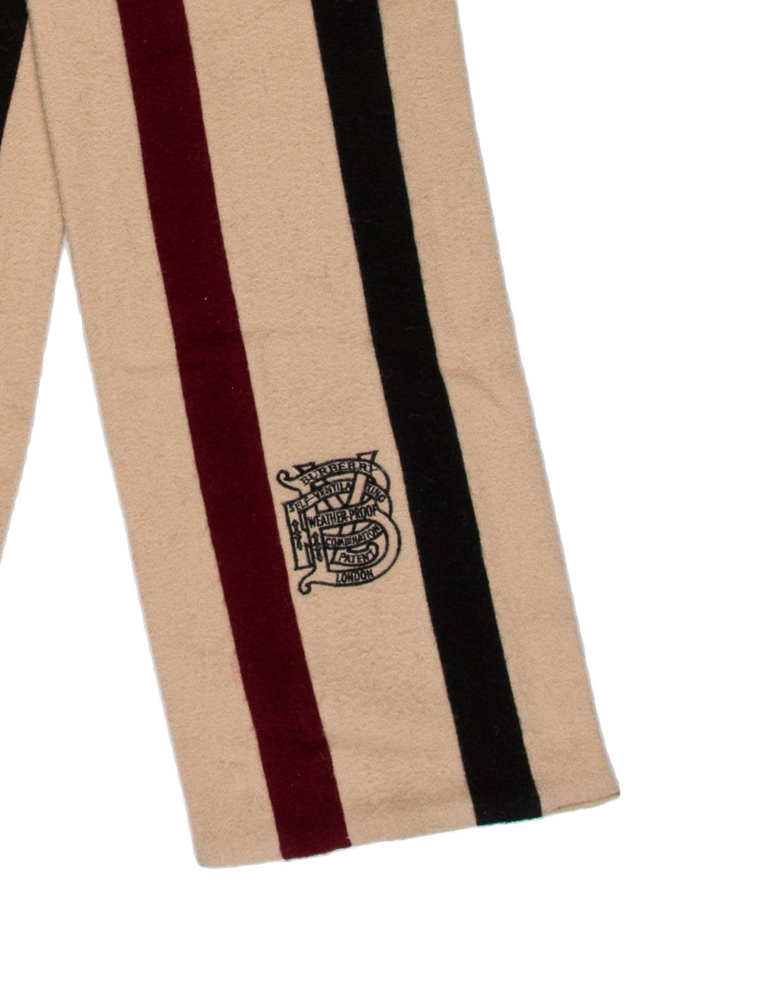 Burberry Lambswool Striped Scarf