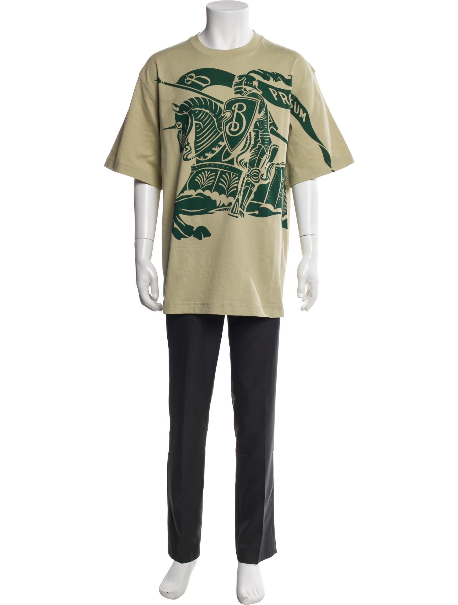 Burberry Graphic Print Crew Neck T-Shirt