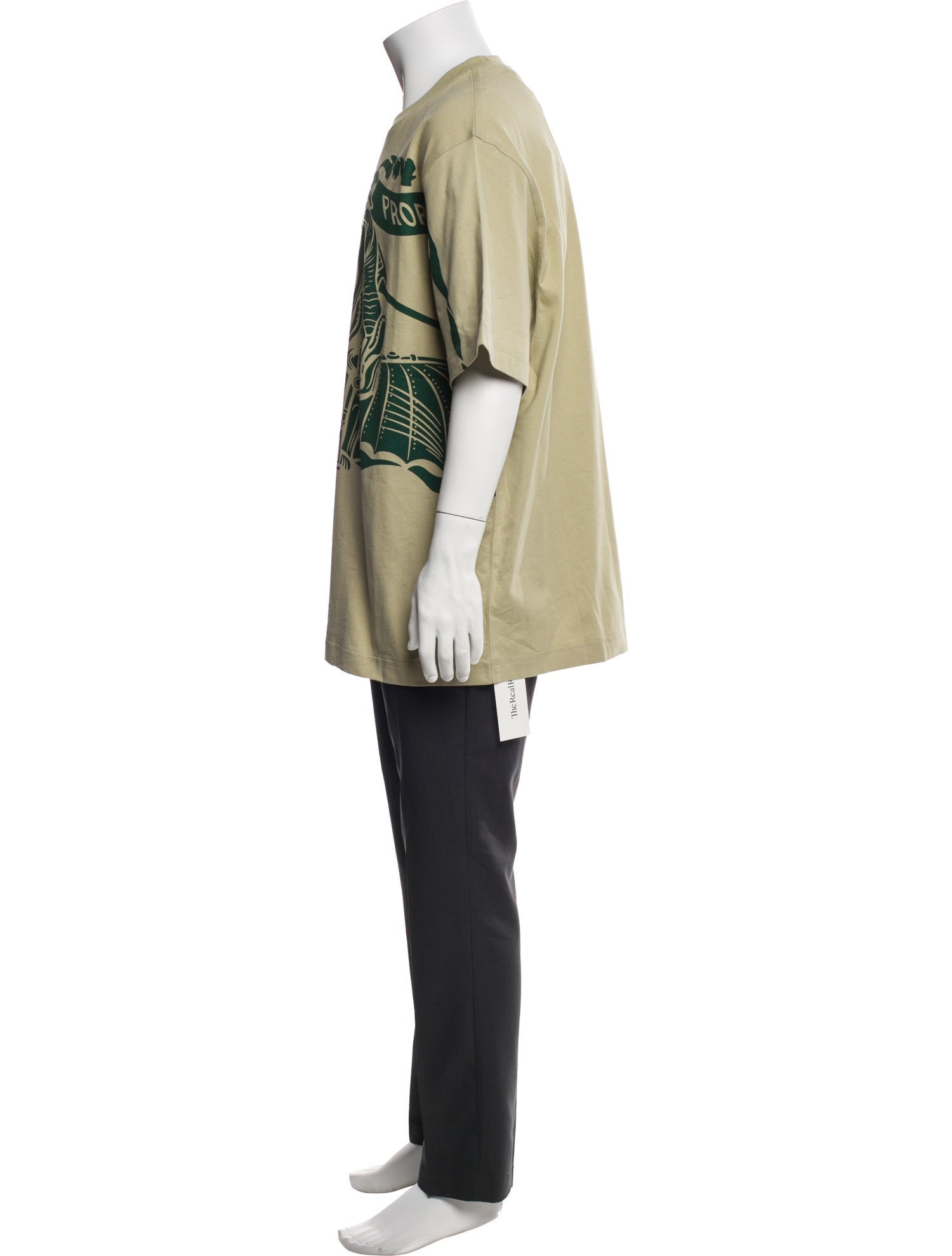 Burberry Graphic Print Crew Neck T-Shirt