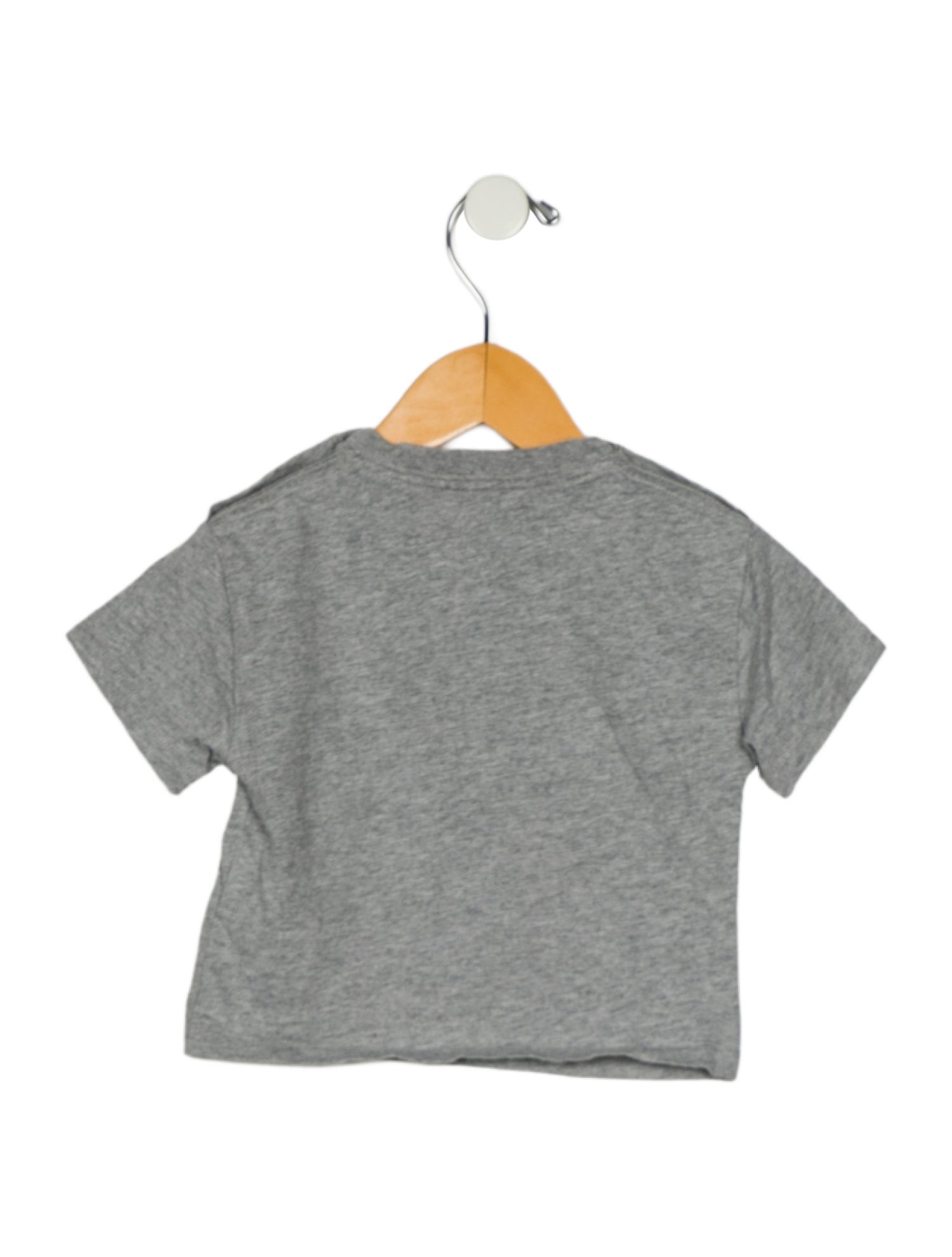Burberry Cotton grey and white short sleeve T-shirt
