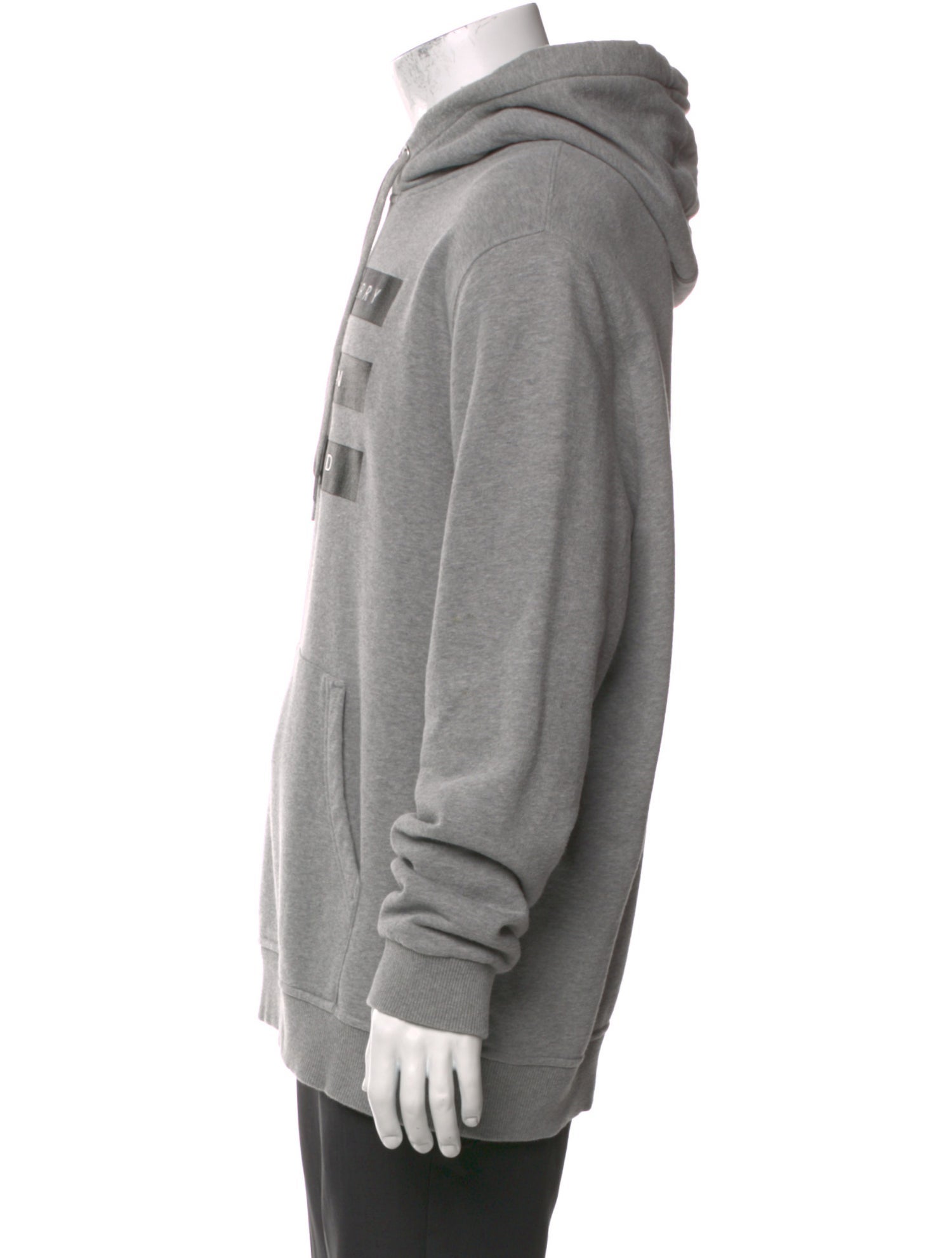 Burberry House Check Pattern Crew Neck Hoodie