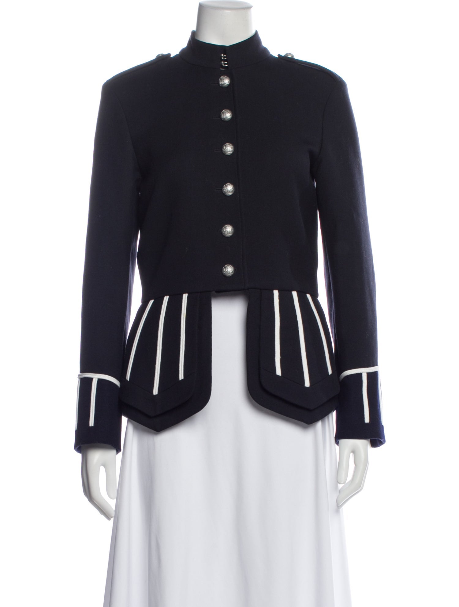 Burberry Wool Printed Jacket