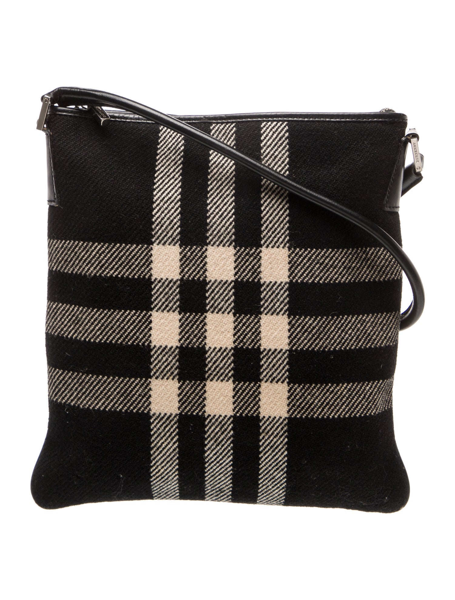 Burberry Wool Shoulder Bag