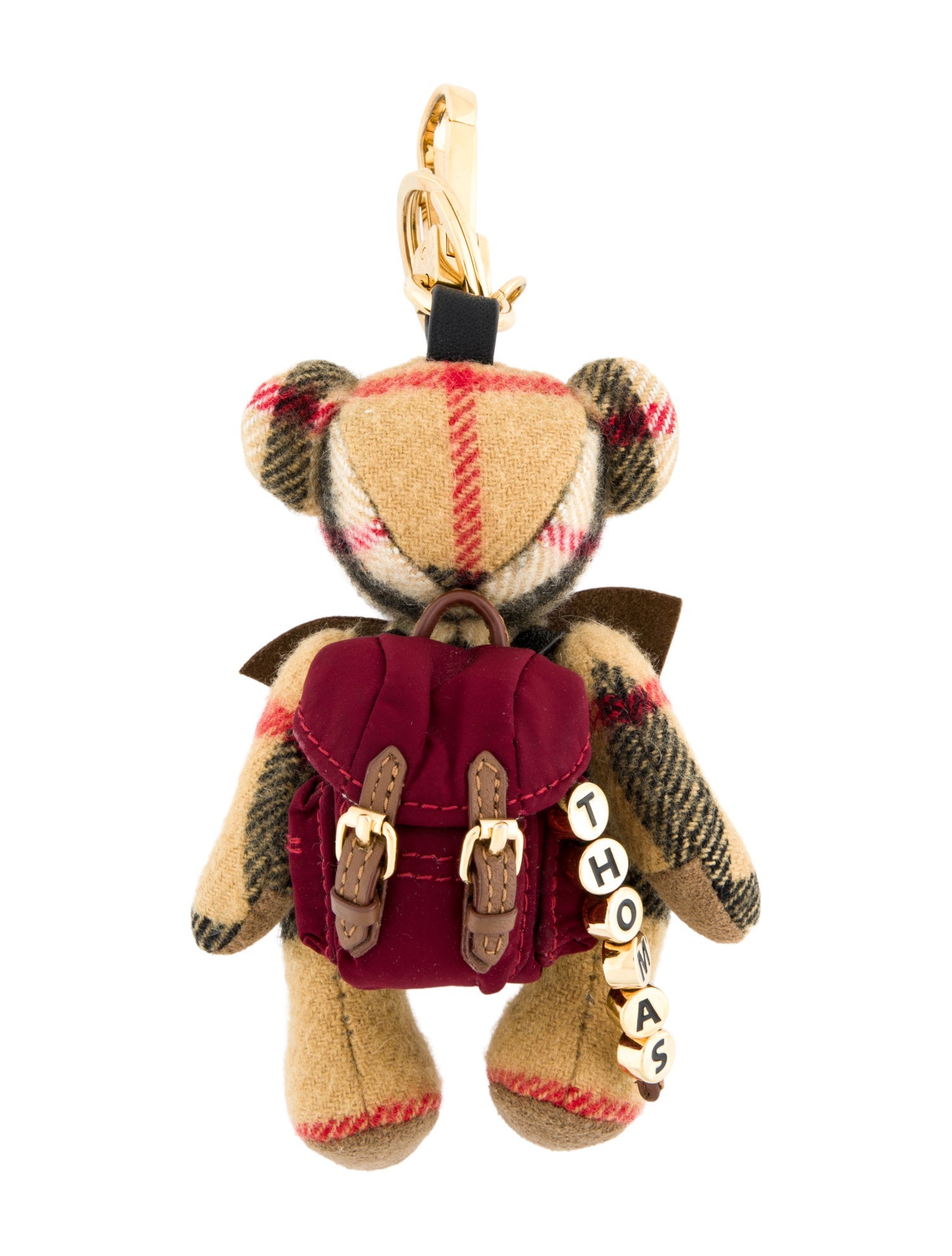 Burberry House Check Thomas Bear Charm