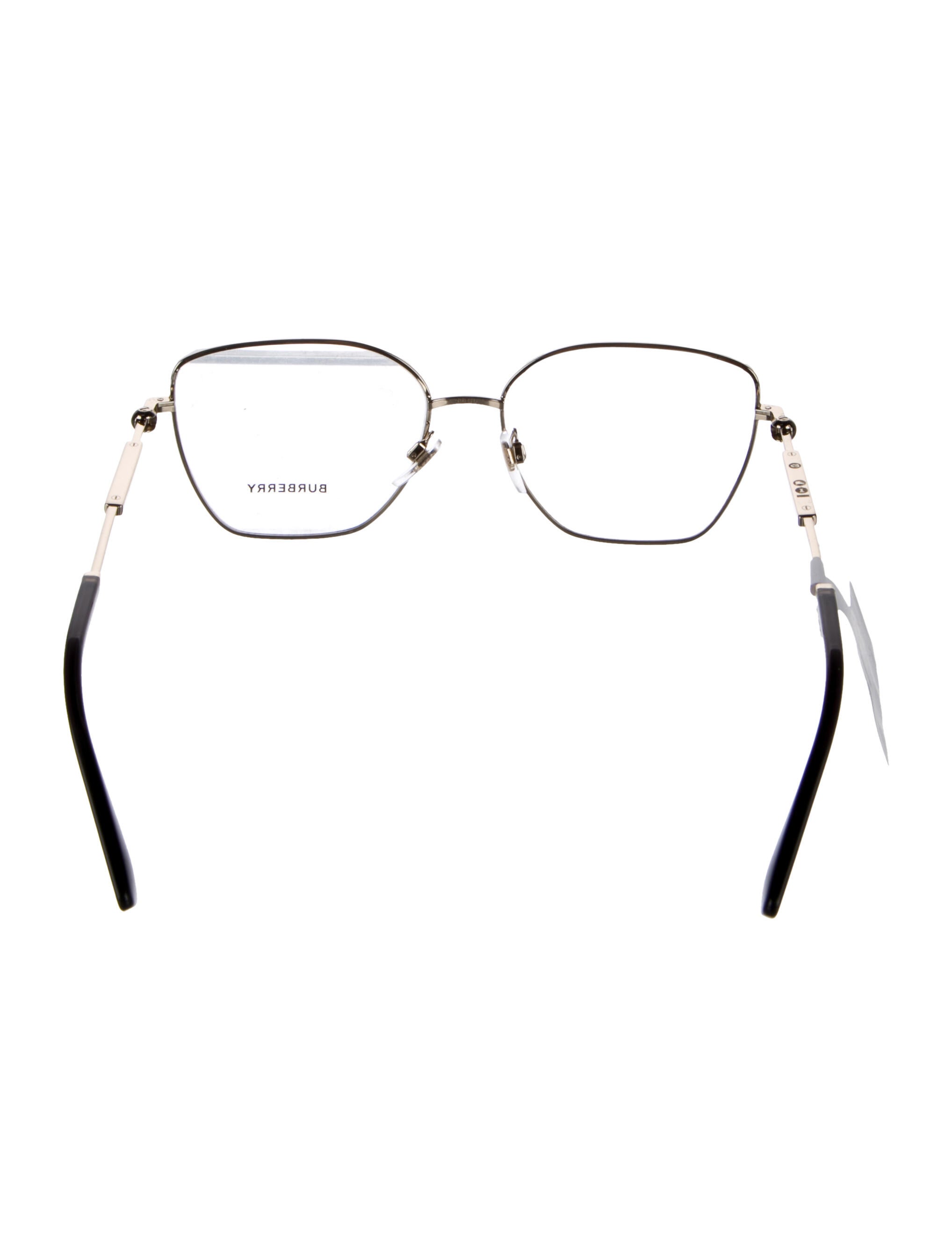 Burberry House Check Pattern Wayfarer Eyeglasses