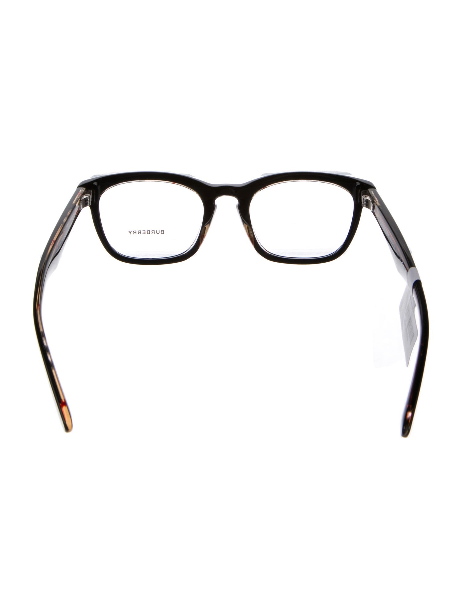 Burberry House Check Pattern Wayfarer Eyeglasses