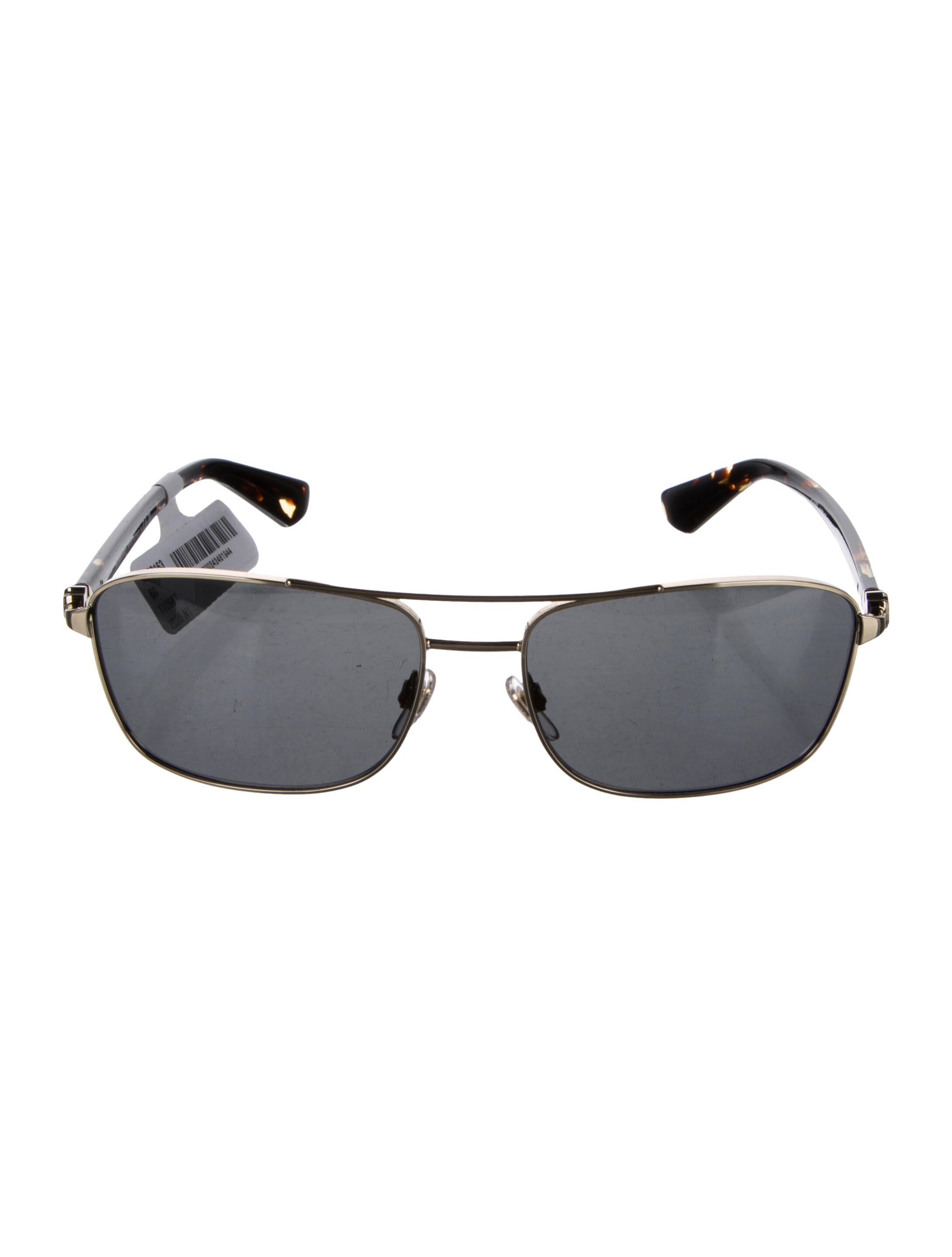 Burberry Aviator Tinted Sunglasses