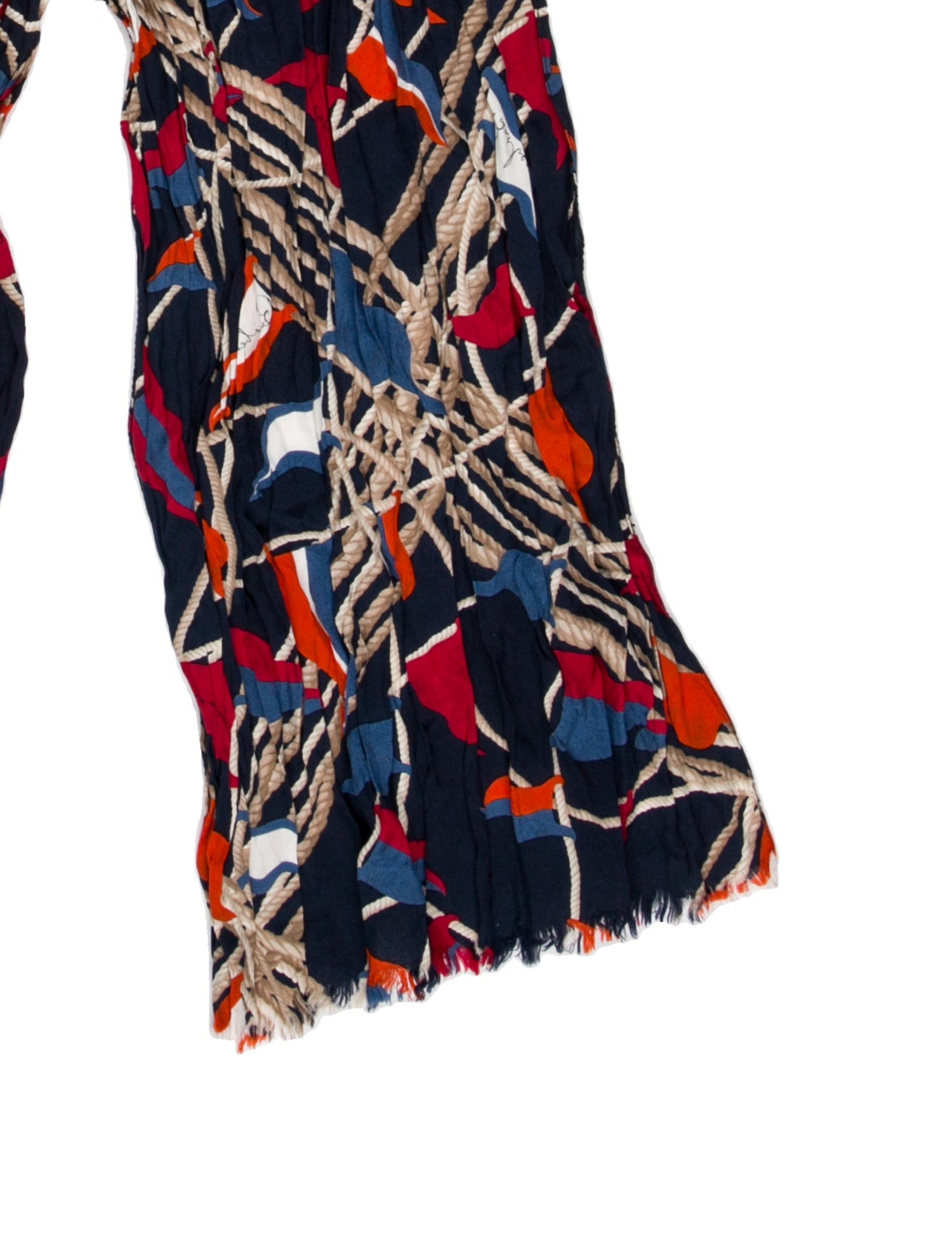 Burberry Silk Printed Scarf