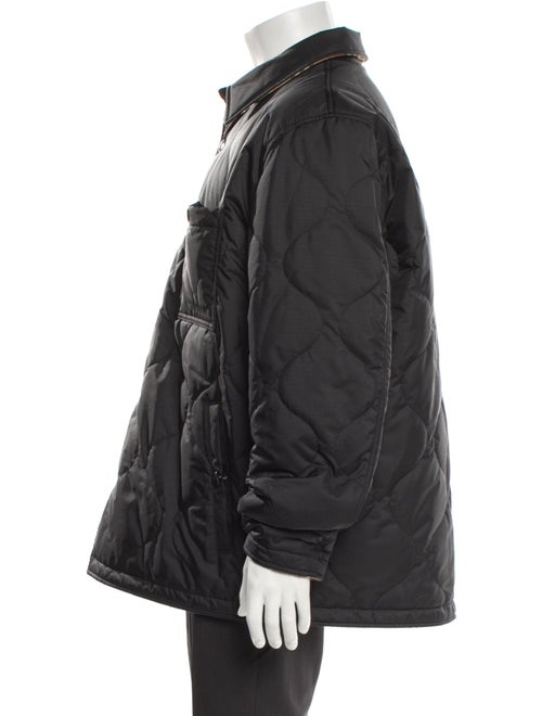 Burberry Exploded Check Pattern Puffer Coat