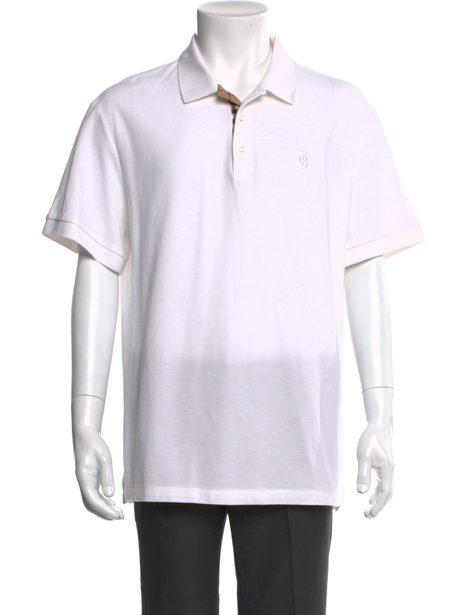 Burberry House Check Pattern Collar Polo Shirt