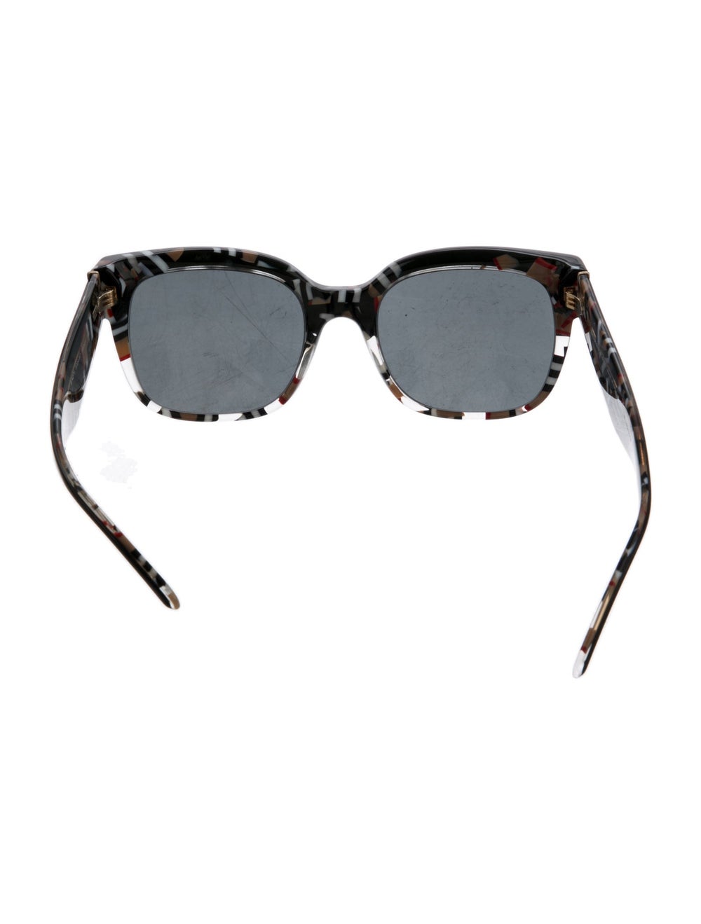 Burberry Nova Check Pattern Oversize Sunglasses - image 2