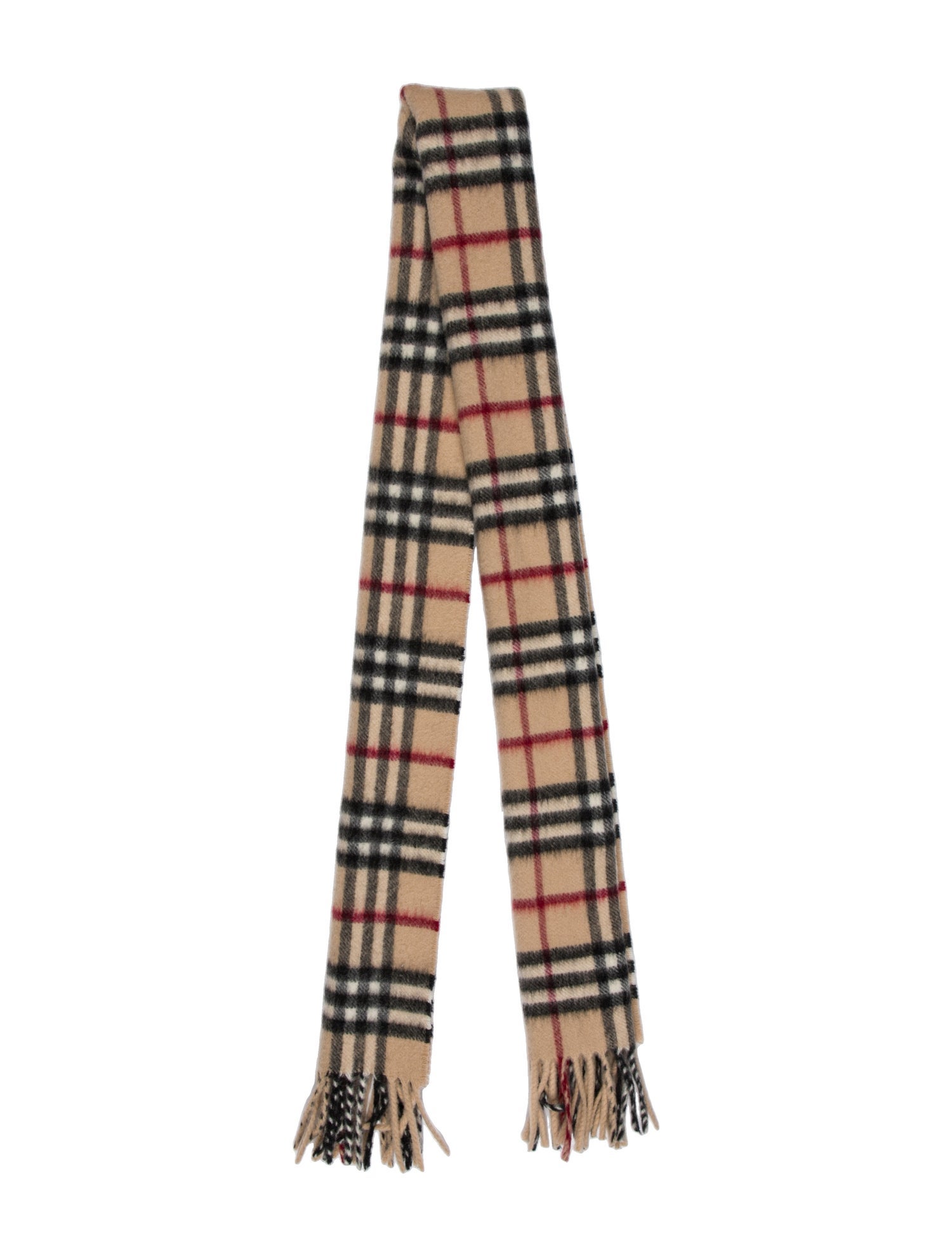 Burberry Cashmere Striped Scarf