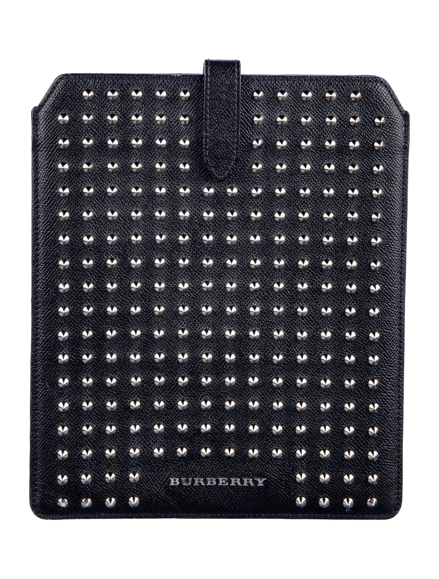 Burberry Leather Studded iPad Case