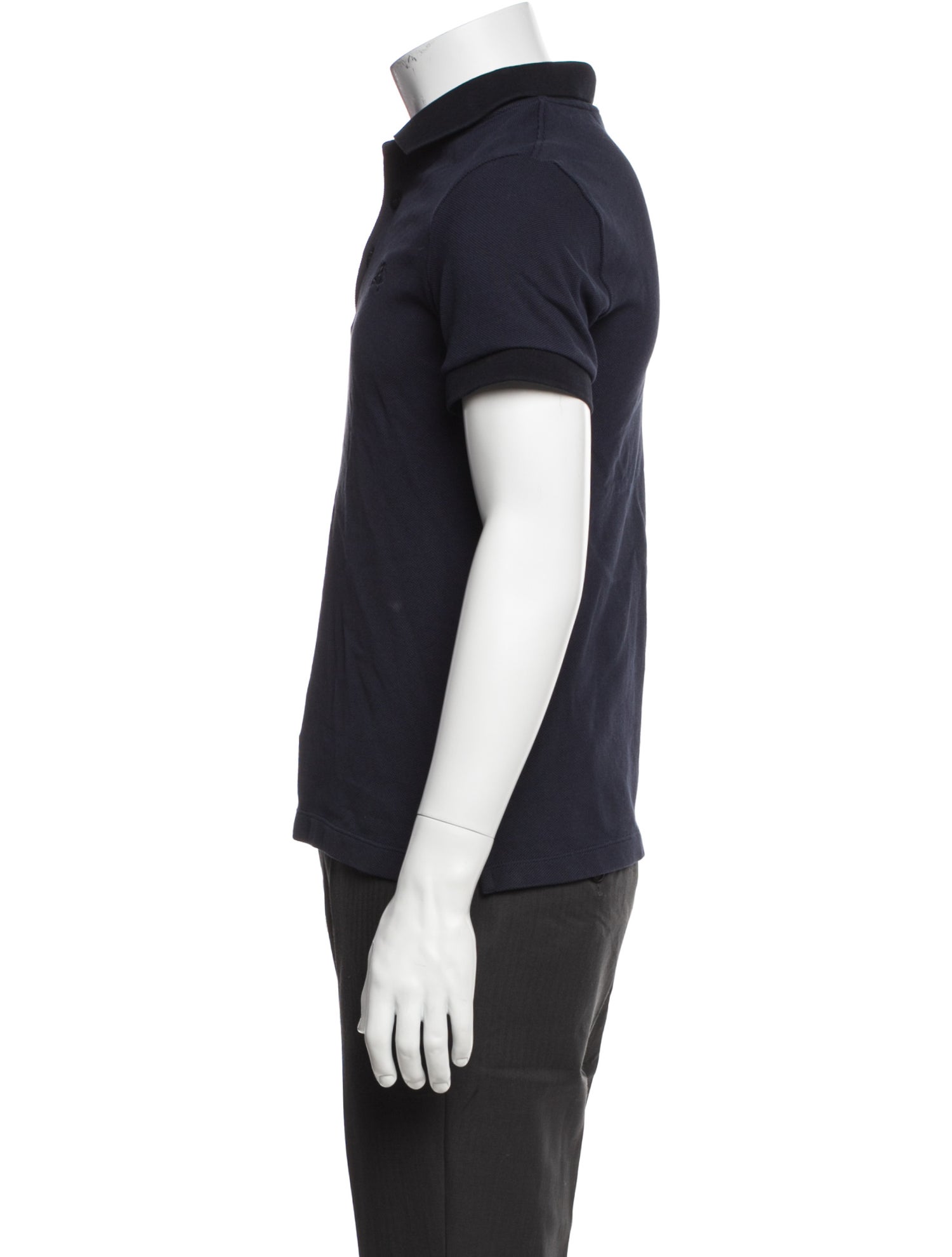 Burberry Crew Neck Short Sleeve Polo Shirt