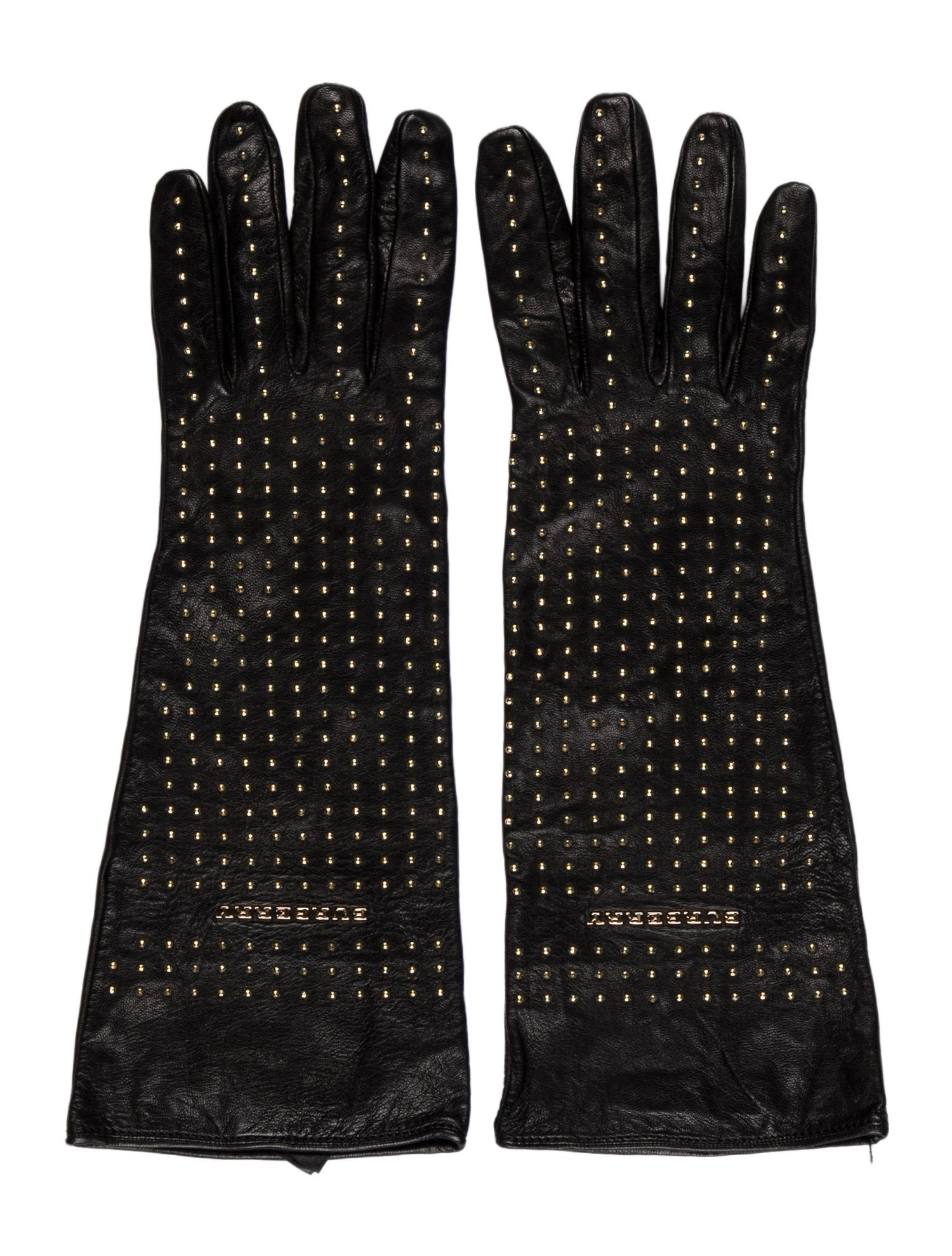 Burberry Kidskin Leather Gloves