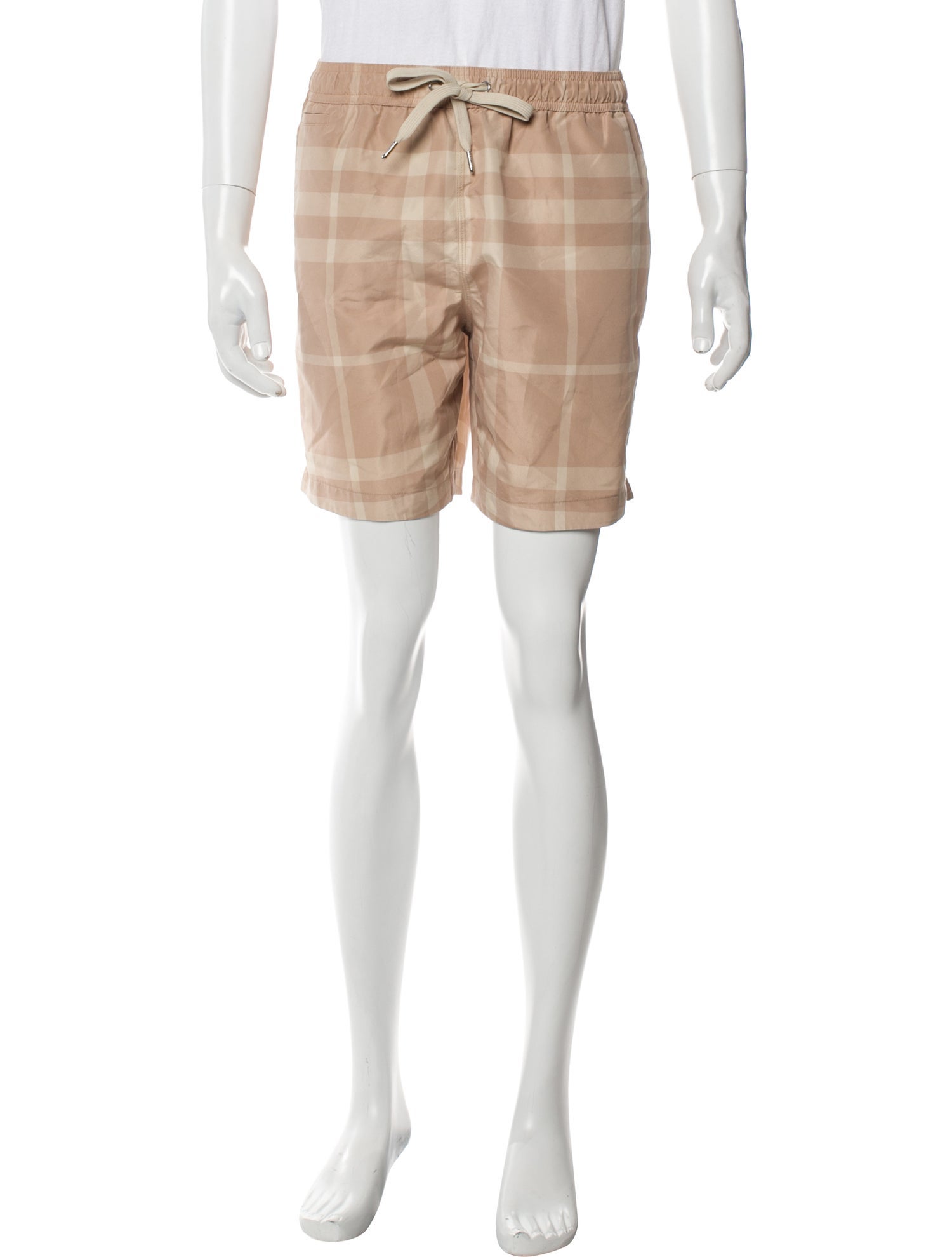 Burberry Exploded Check Pattern Swim Trunks