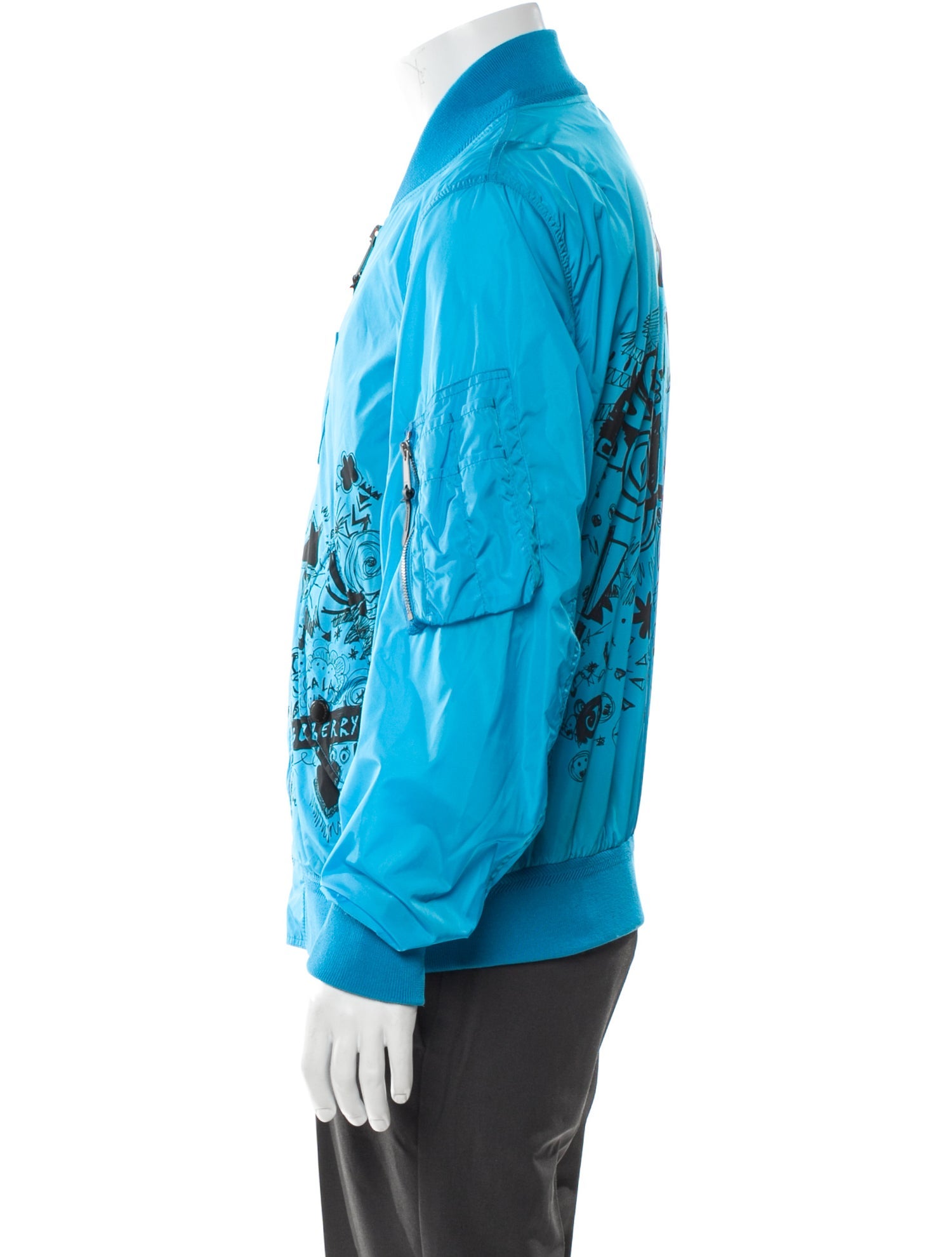 Burberry Printed Bomber Jacket