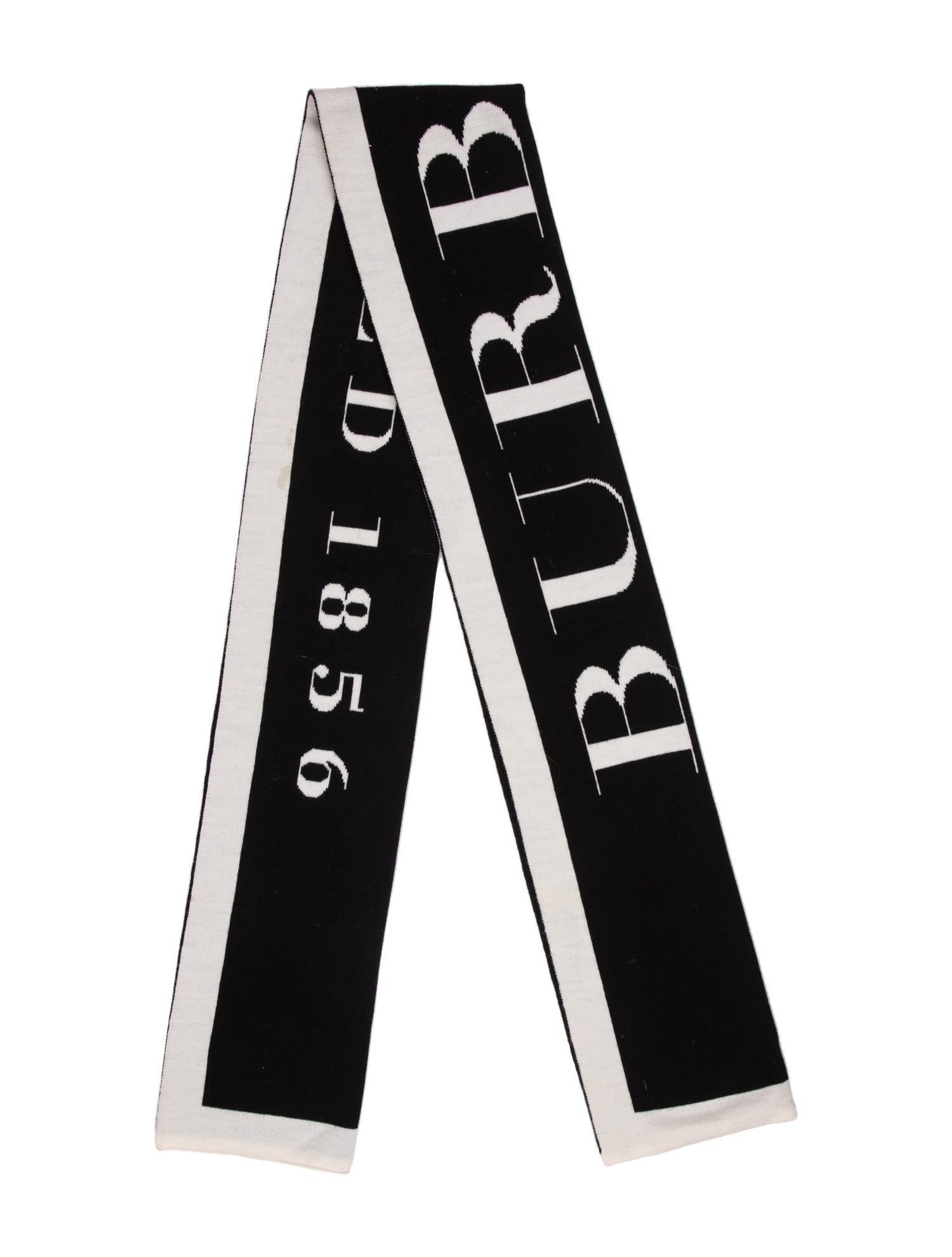 Burberry Lambswool TB Monogram Scarf