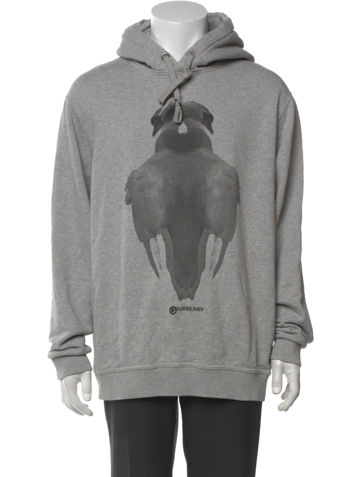 Burberry Graphic Print Crew Neck Hoodie