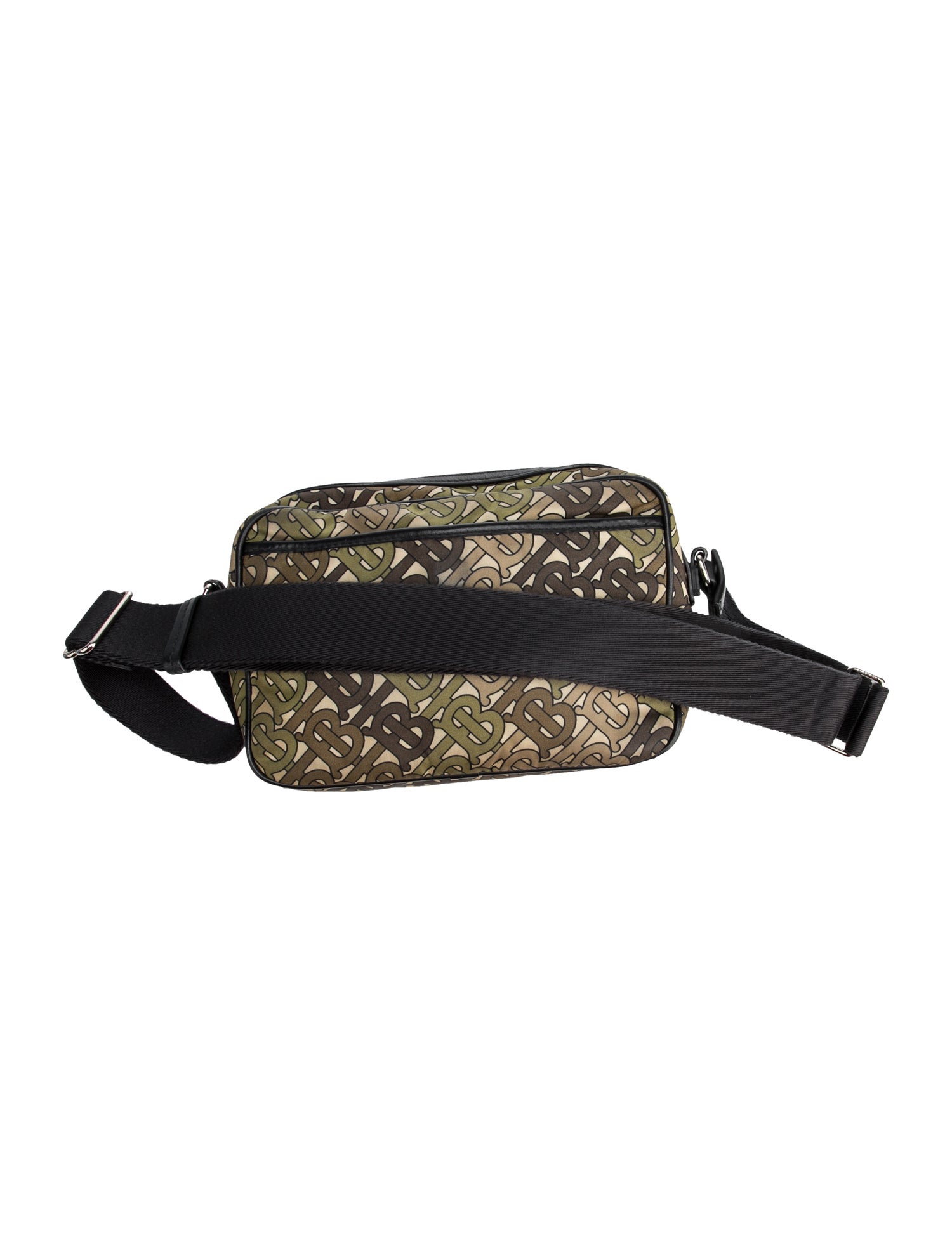 Burberry TB Monogram Belt Bag - Green Crossbody Bags, Handbags