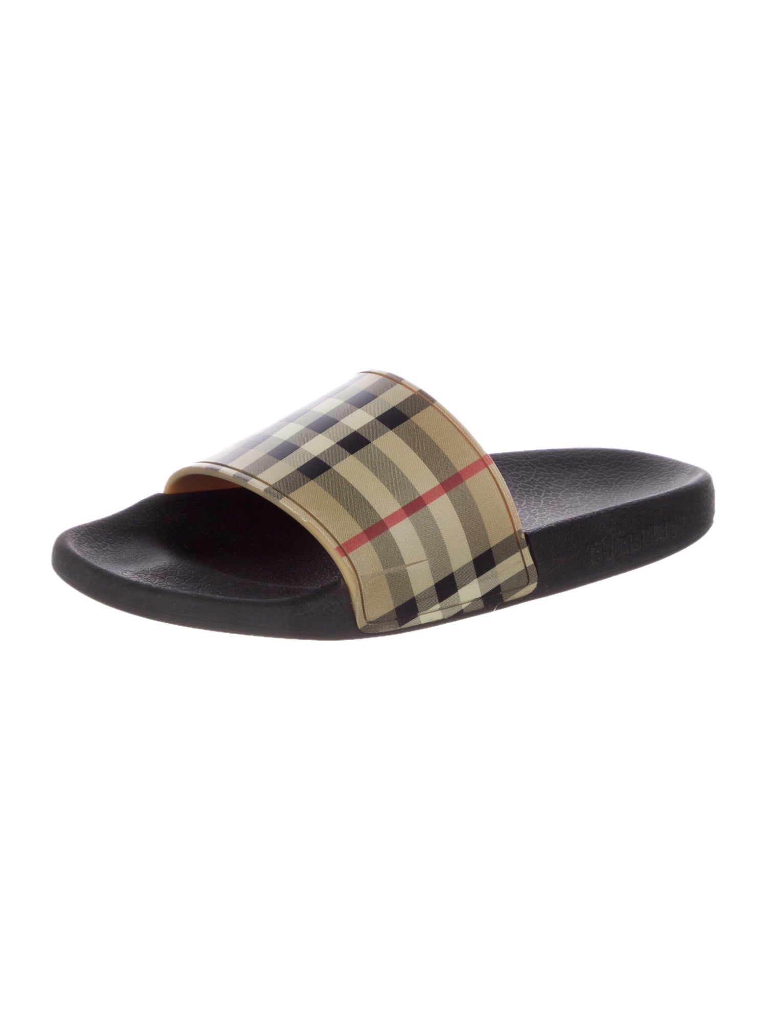 Burberry Girls' Check Rubber Sandals