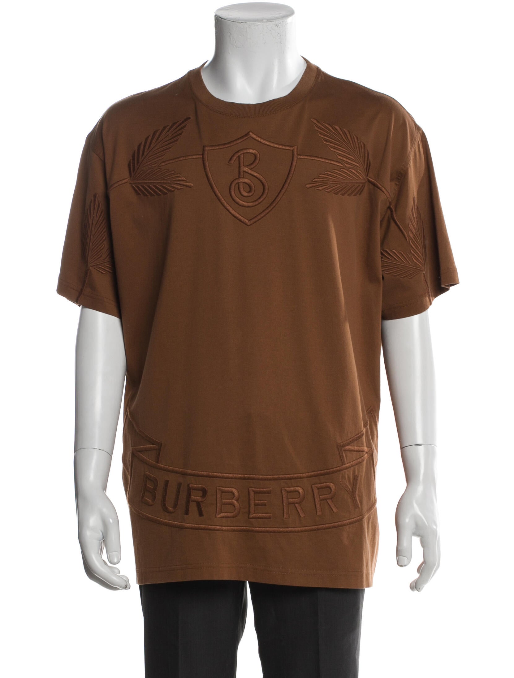 Burberry Graphic Print Crew Neck T-Shirt