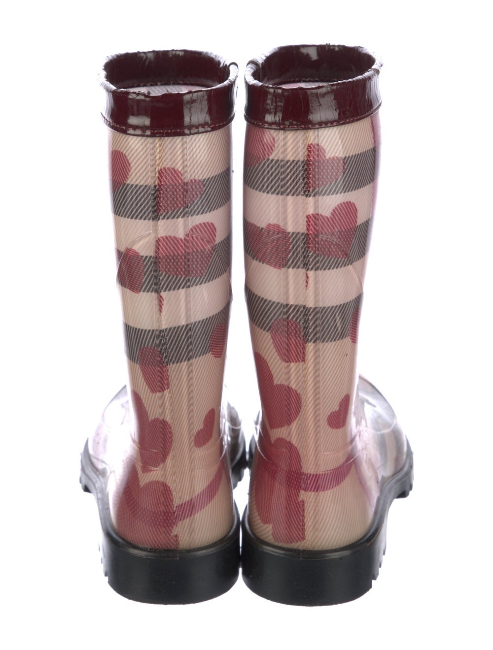 Burberry Exploded Check Pattern Rubber Rain Boots - image 4