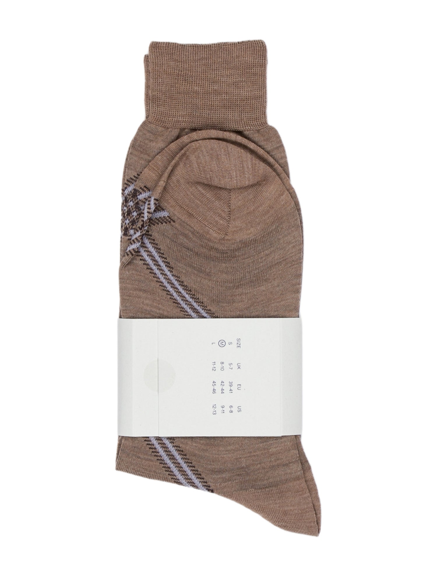 Burberry Patterned Long Socks w/Tags