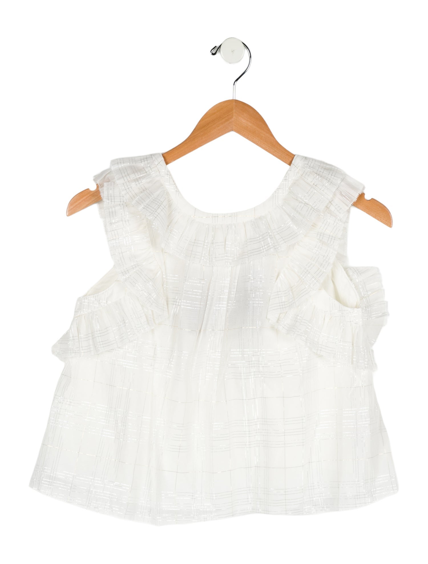 Burberry Girls' Sleeveless Blouse w/Tags