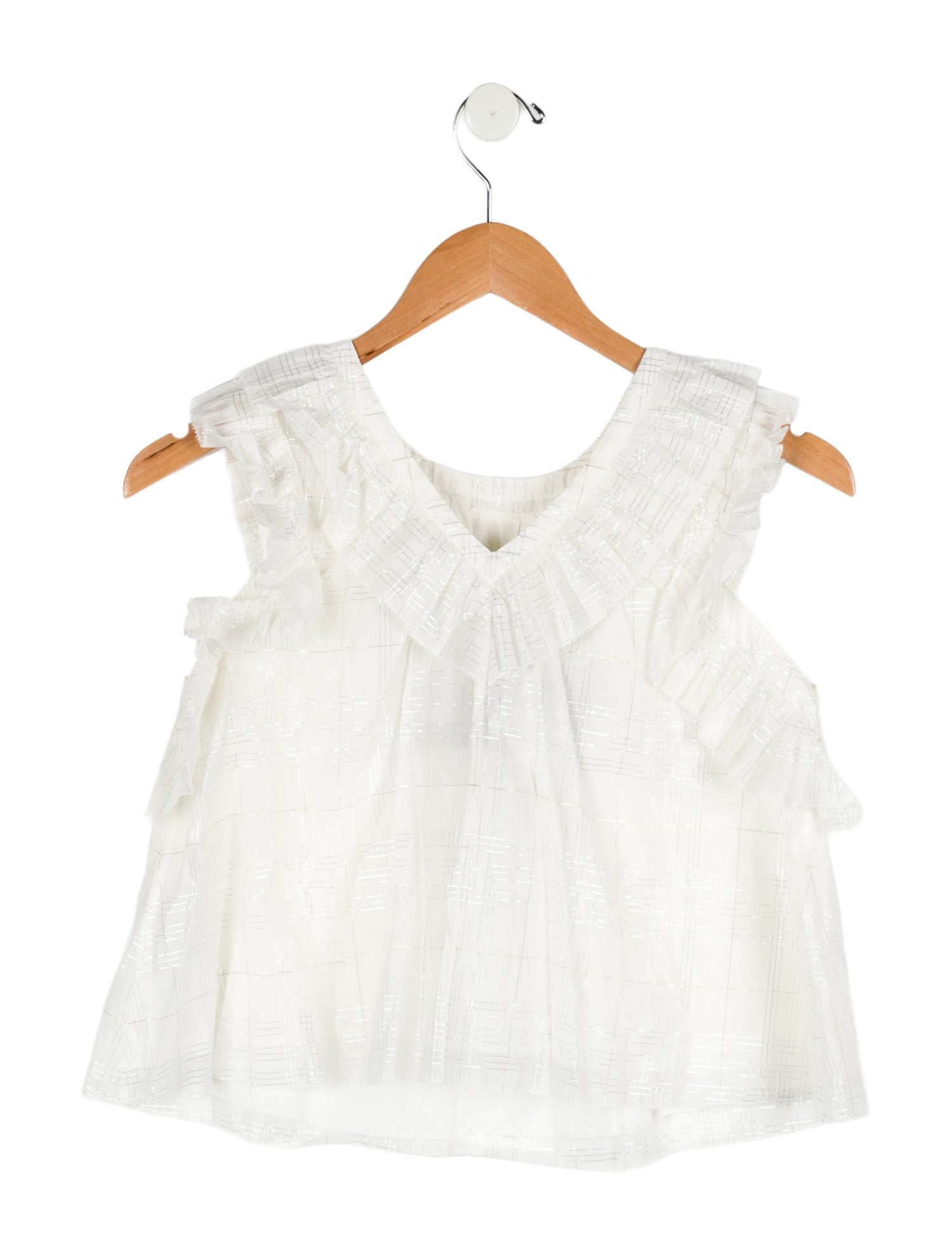Burberry Girls' Sleeveless Blouse w/Tags